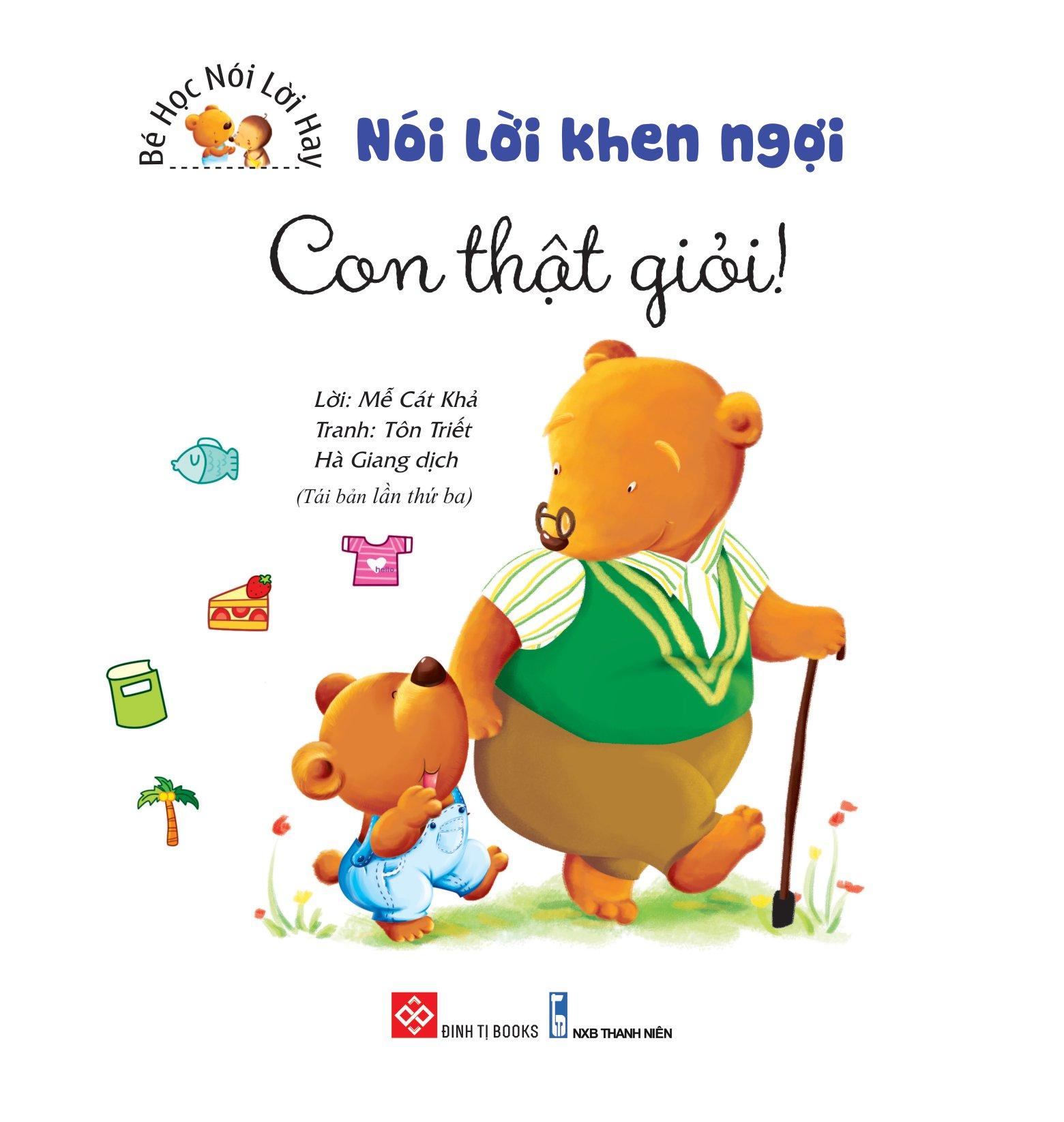 Bộ Sách Bé Học Nói Lời Hay (Bộ 6 Cuốn)