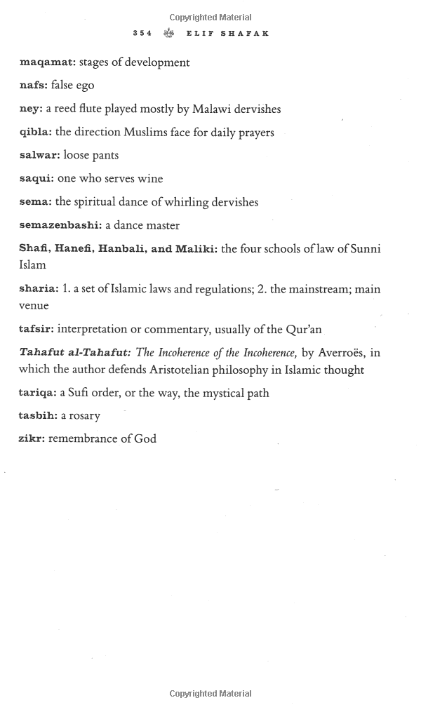 The Forty Rules of Love