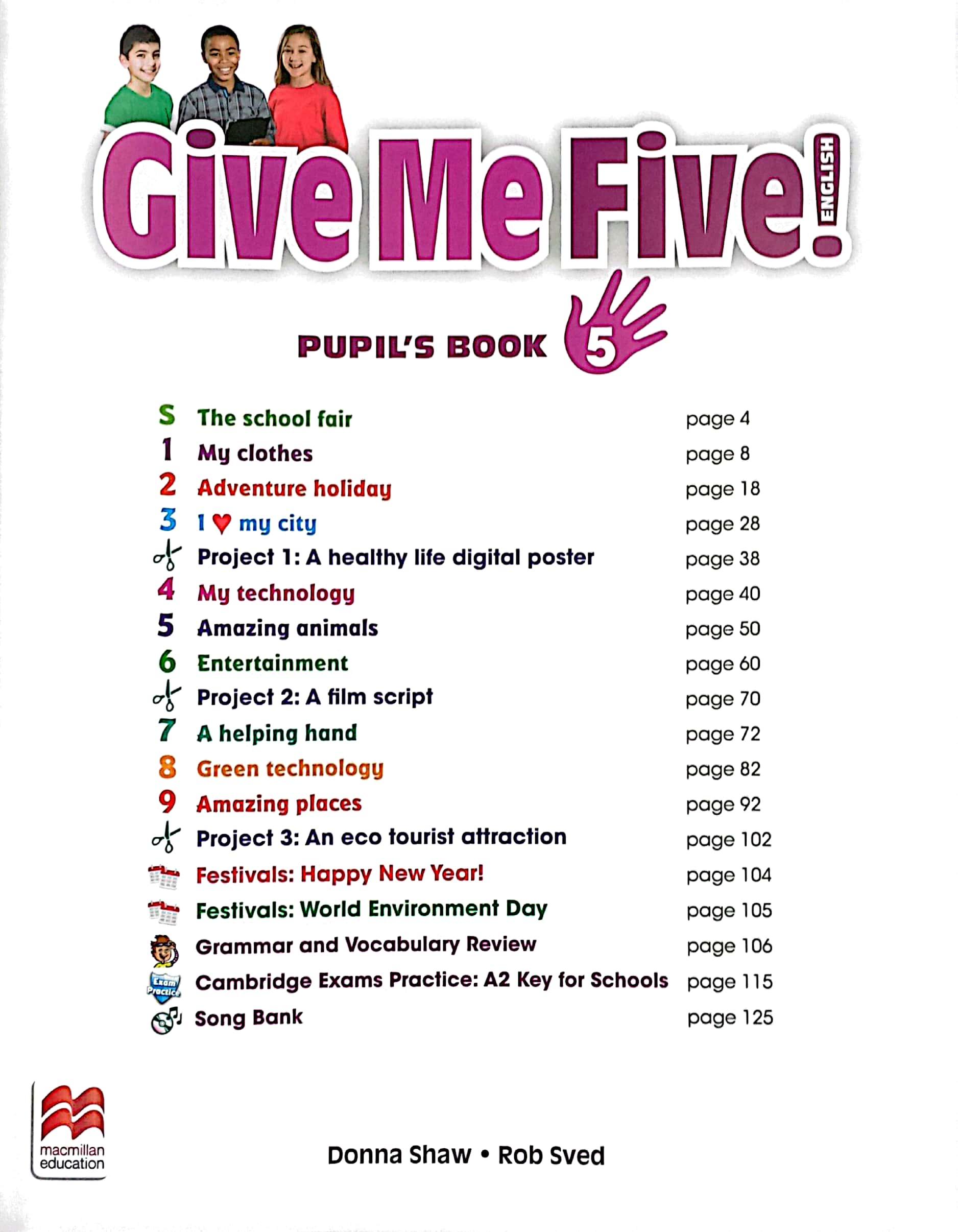 Give Me Five! Level 5 Pupil