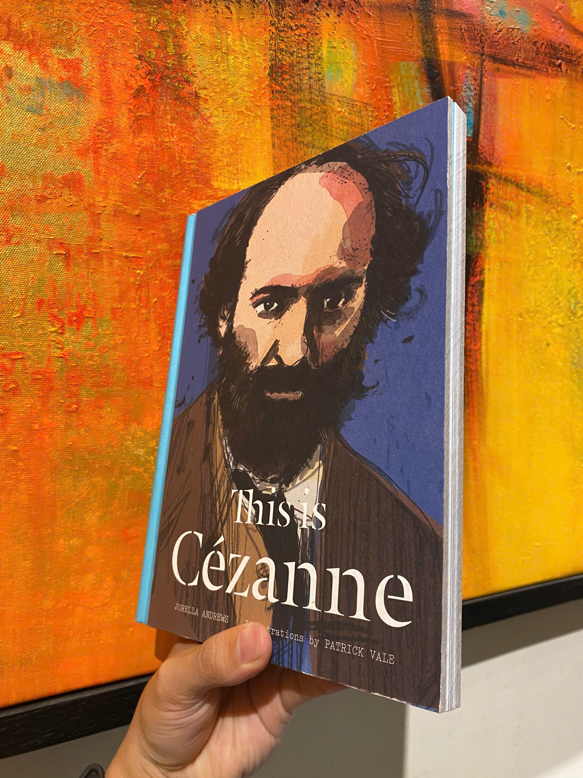 Sách - This is Cézanne by Jorella Andrews - Art / Biography in English / Sách Nghệ thuật Tiếng Anh