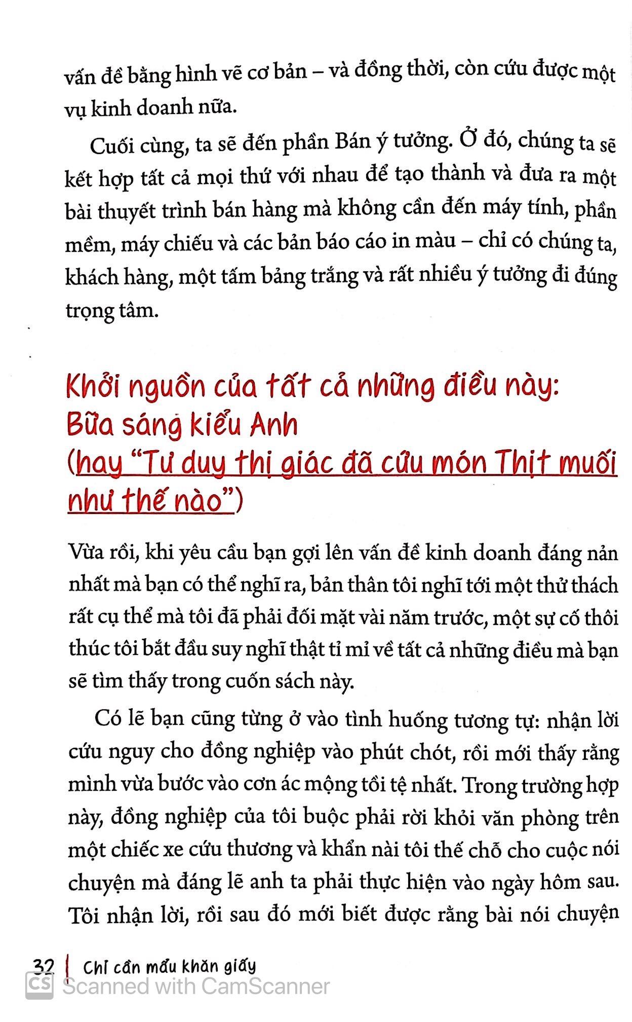 Chỉ Cần Mẩu Khăn Giấy (Tái Bản 2018)