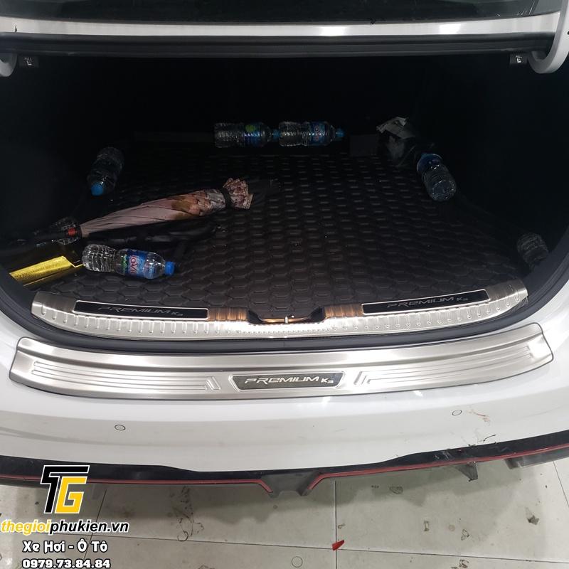 Ốp chống trầy cốp INOX Kia New K3 2022