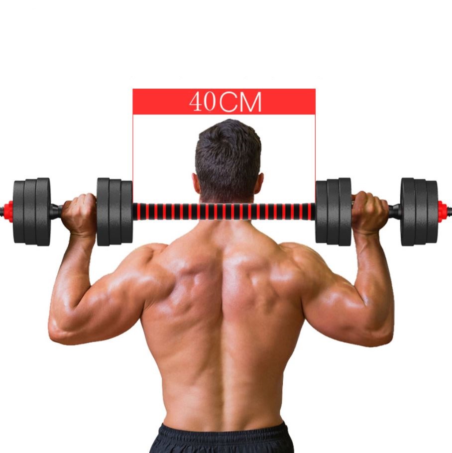 Tạ tập tay đẩy kết hợp, tạ nam nữ tập gym tập thon tay Giá tốt Hàng Chuẩn(Chọn Lực Nặng Của Tạ 20kg ,30kg, 40kg Tùy chọn)