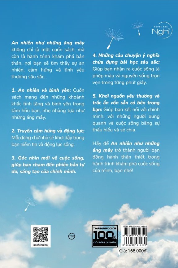 Sách - An nhiên như những áng mây