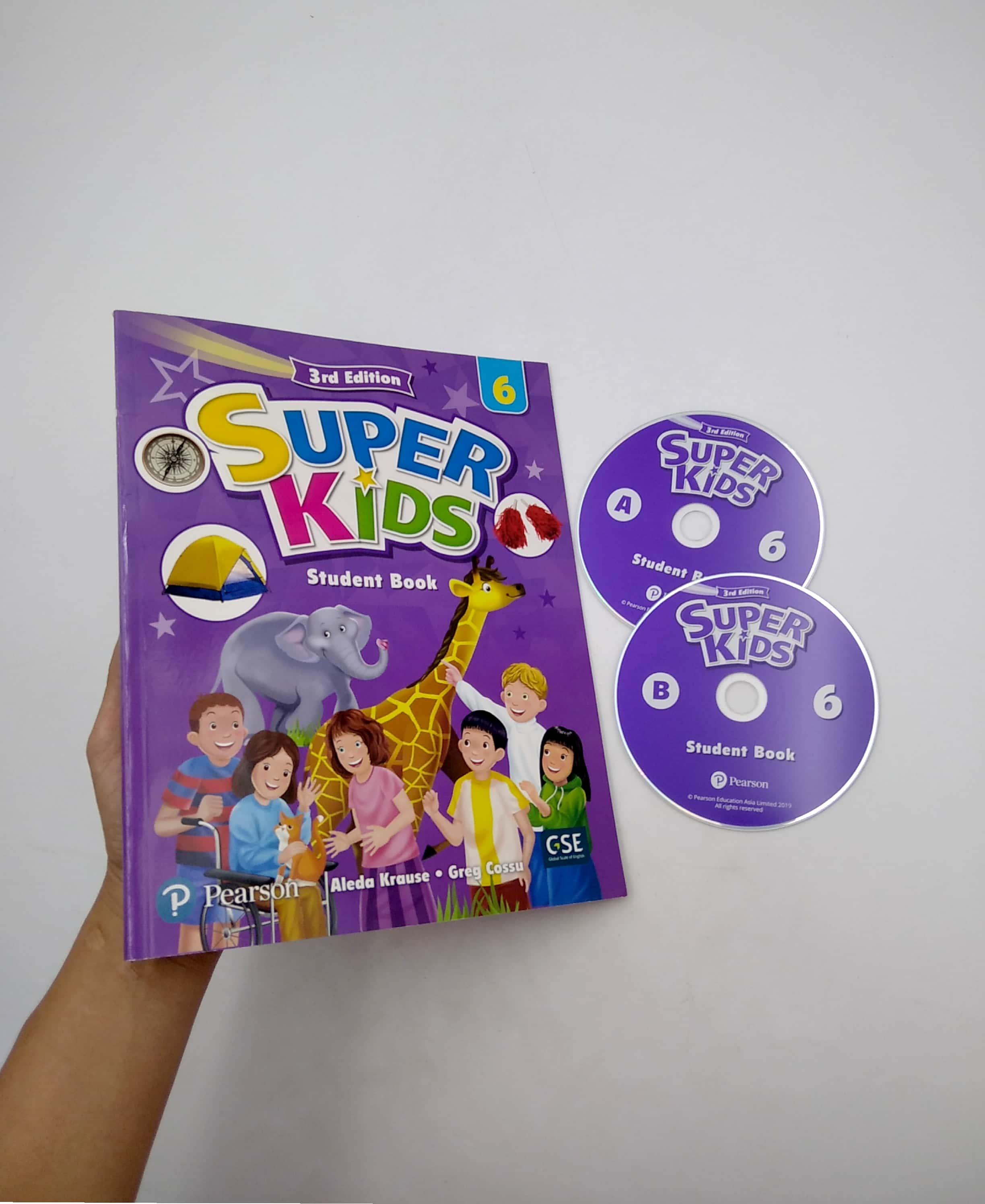 Sách ngoại văn: Superkids 3rd Student Book With Audio CDs And PEP Access Code Level 6
