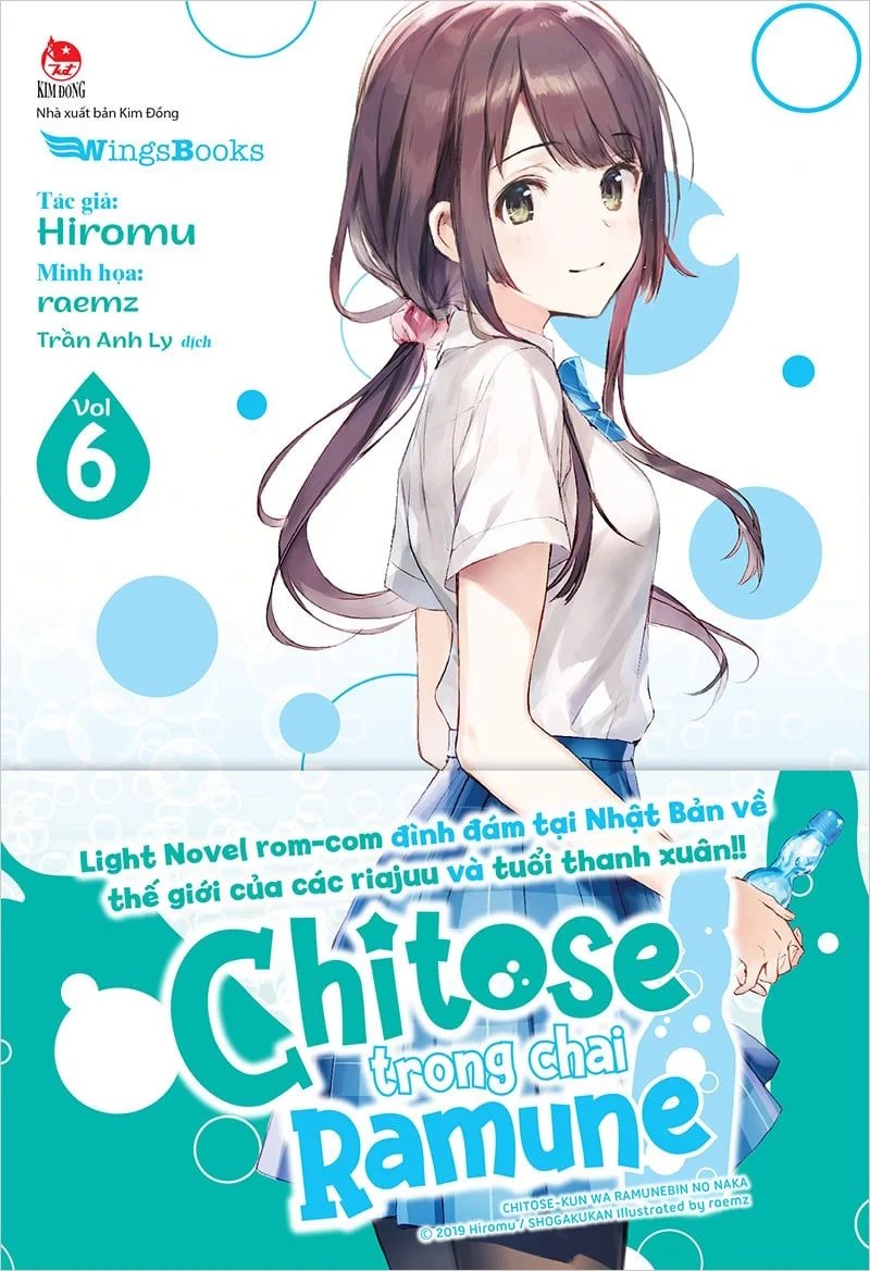 Sách - Chitose trong chai ramune (combo 7 tập từ tập 1 đến 6.5)