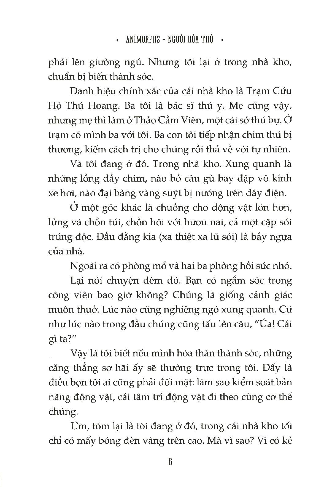 Animorphs - Người Hóa Thú (Tập 4) : Thông Điệp