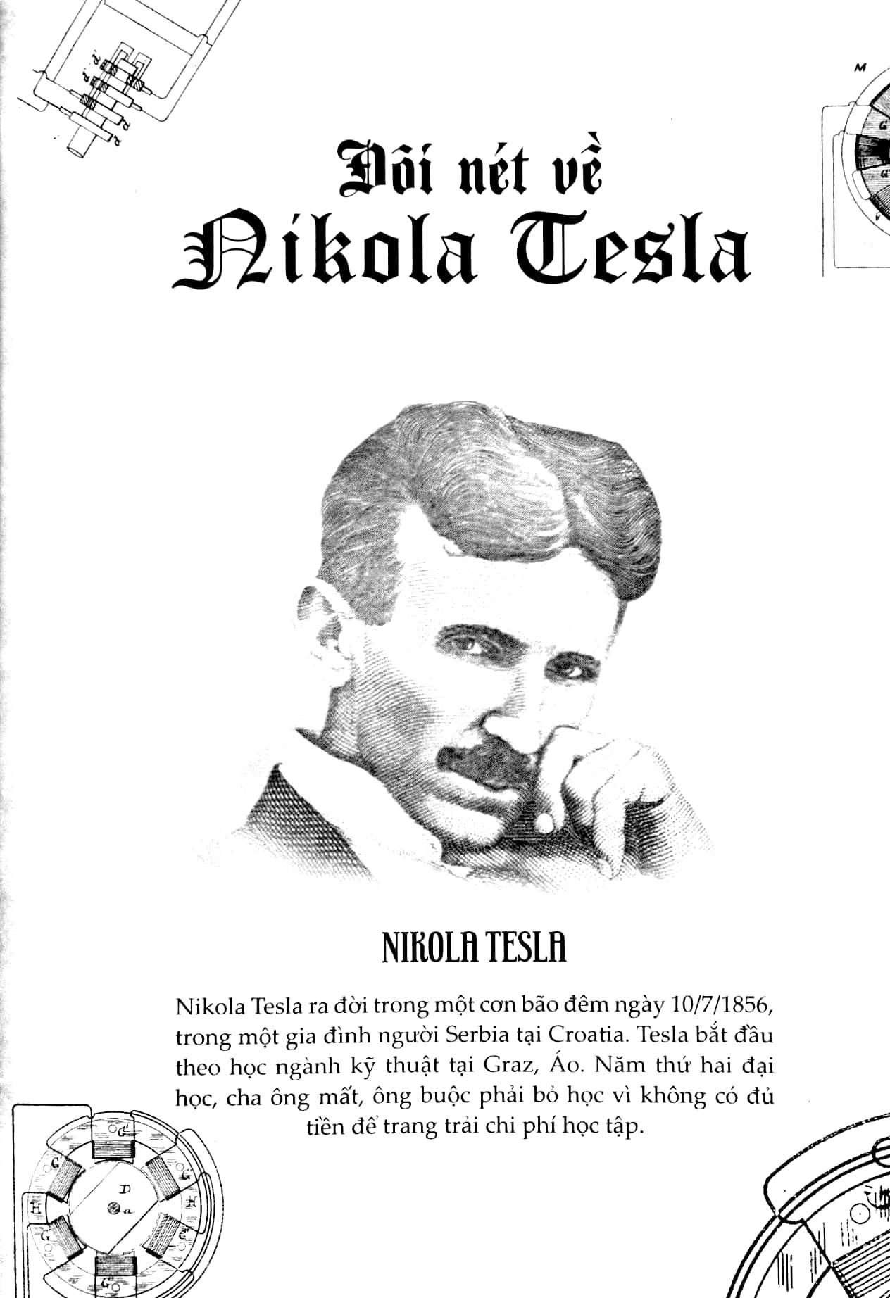 Nikola Tesla Tự Truyện (Tái Bản 2023)