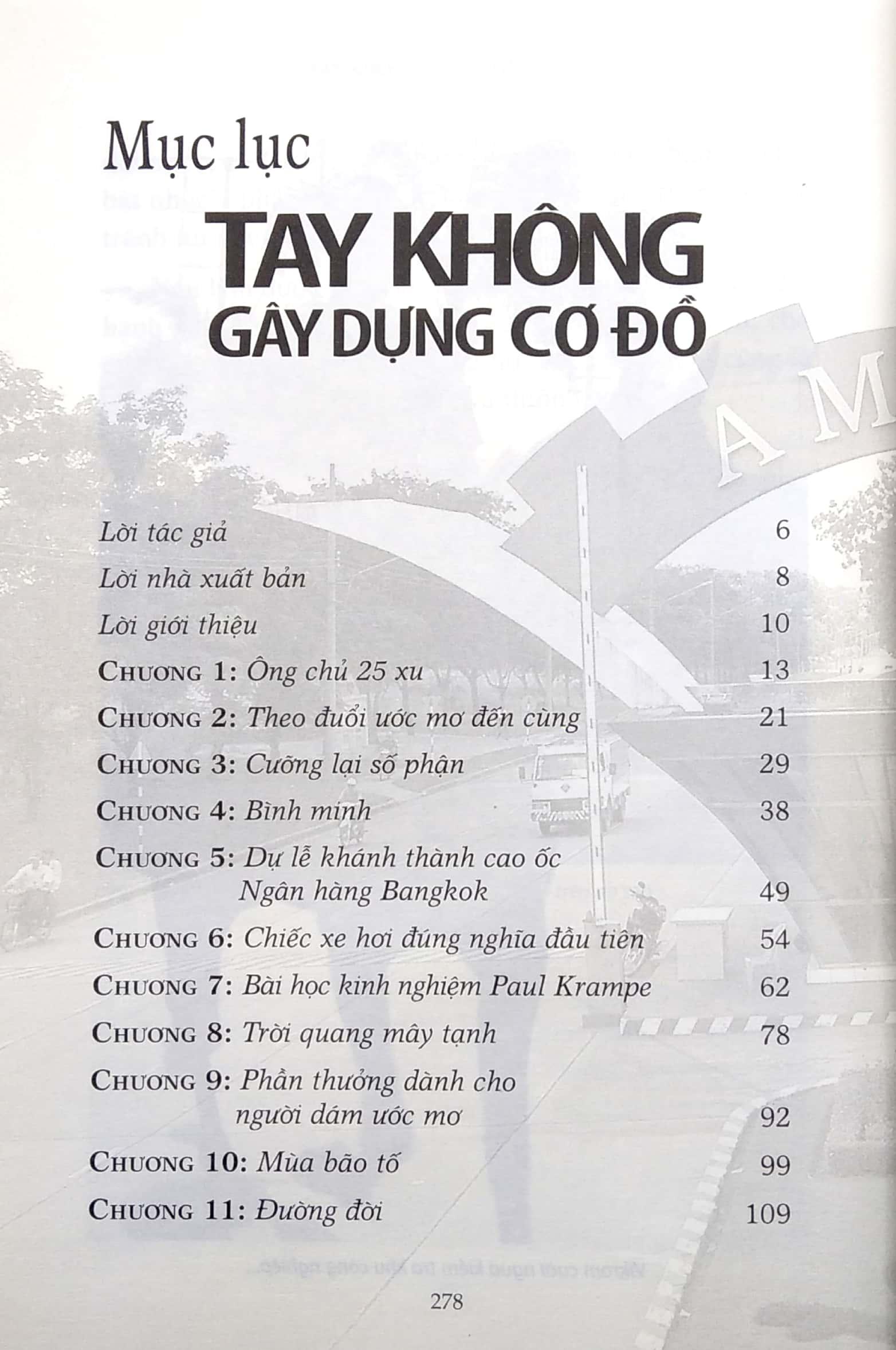 Tay Không Gây Dựng Cơ Đồ (Tái Bản)