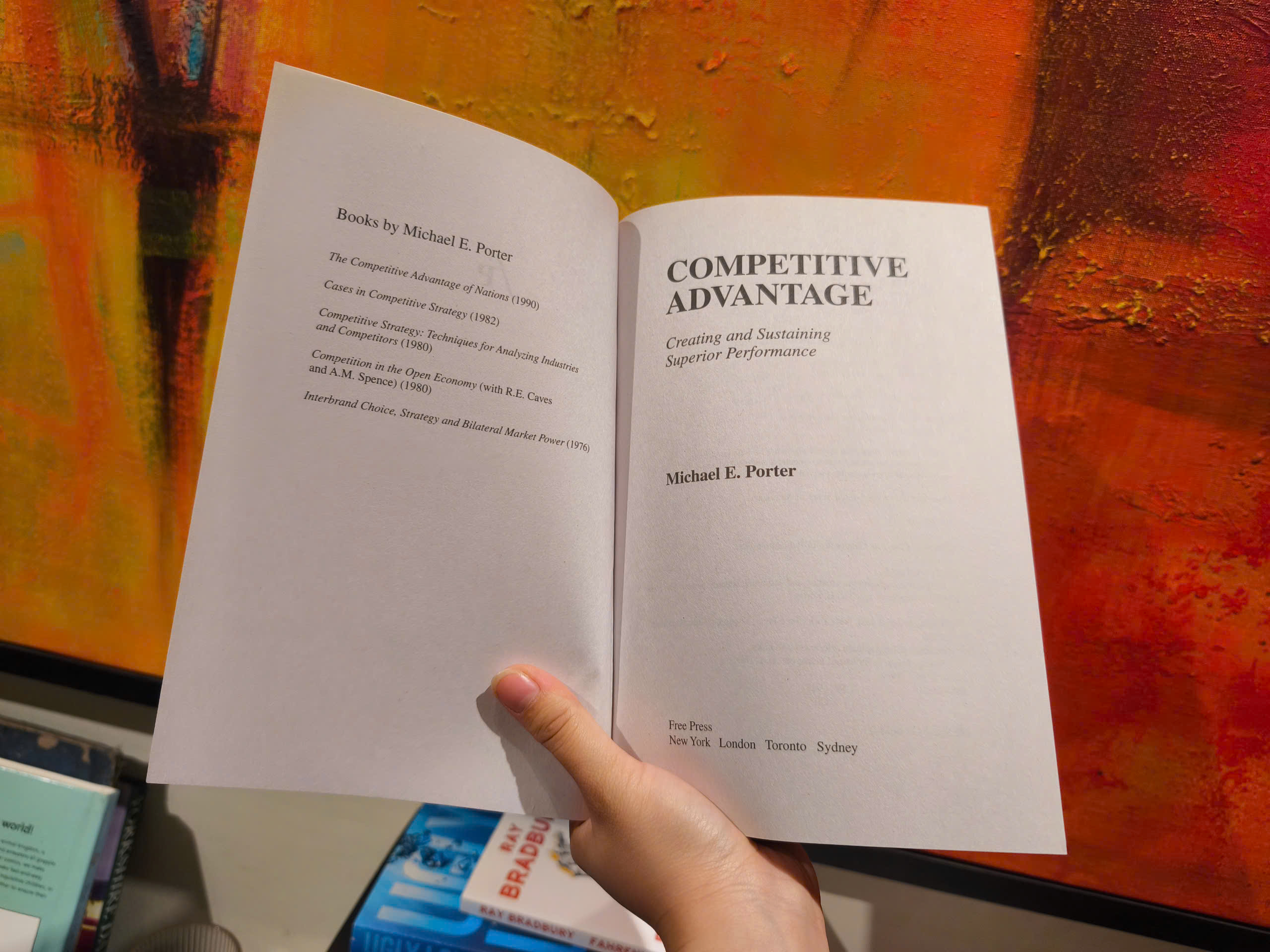Sách - Competitive Advantage: Creating and Sustaining Superior Performance/Business EconomicStrategy