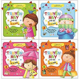 Combo Truyện Hay Cho Bé 0-6 Tuổi (4 Tập)