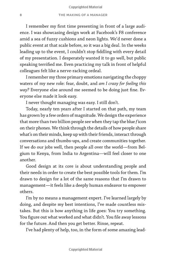 The Making Of A Manager: What To Do When Everyone Looks To You