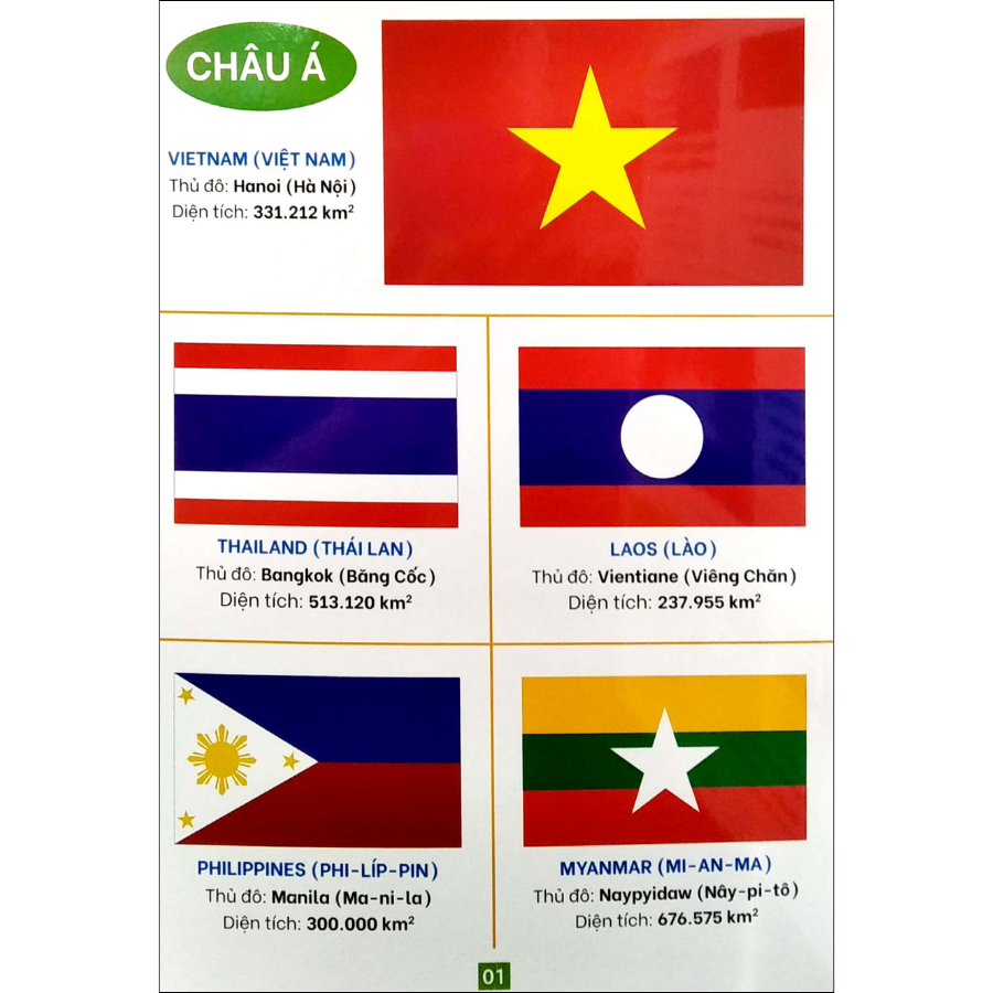 Từ Điển Bằng Tranh - Cờ Các Quốc Gia Trên Thế Giới (Bìa Cứng)