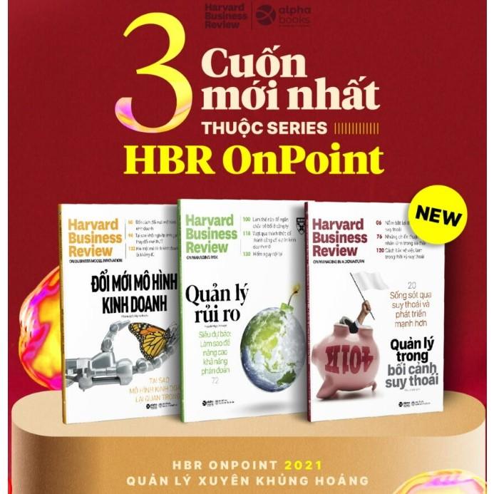 Sách HBR OnPoint 2021- Quý I - Quản Lý Xuyên Khủng Hoảng (Combo 3 cuốn) - Bản Quyền