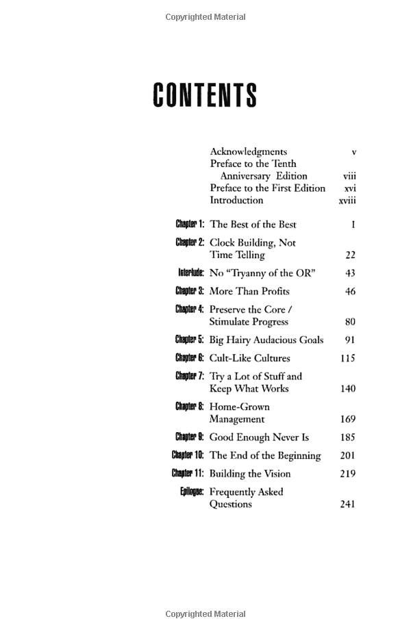 Built to Last : Successful Habits of Visionary Companies