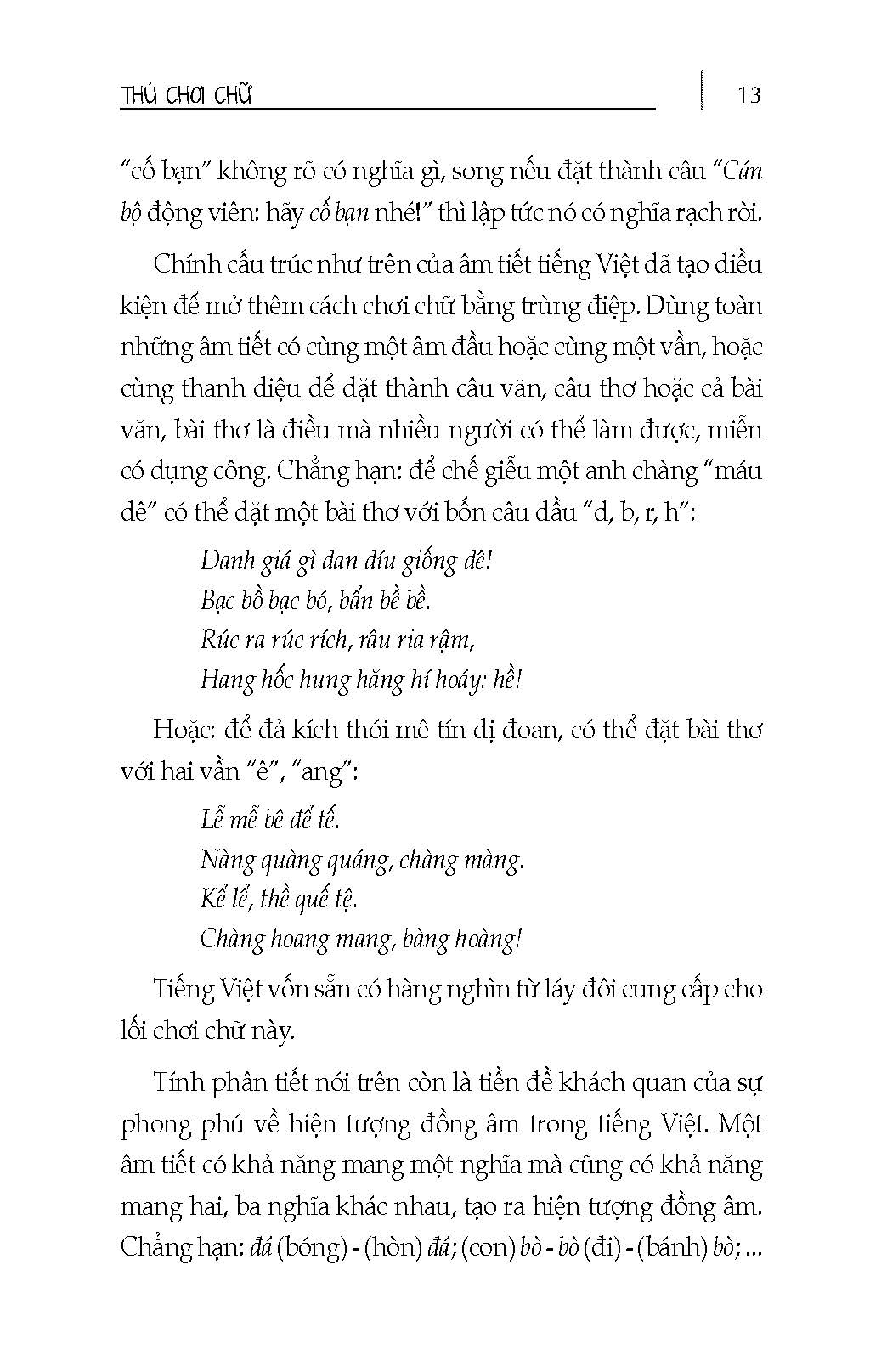 Thú Chơi Chữ (Tái bản 2025)