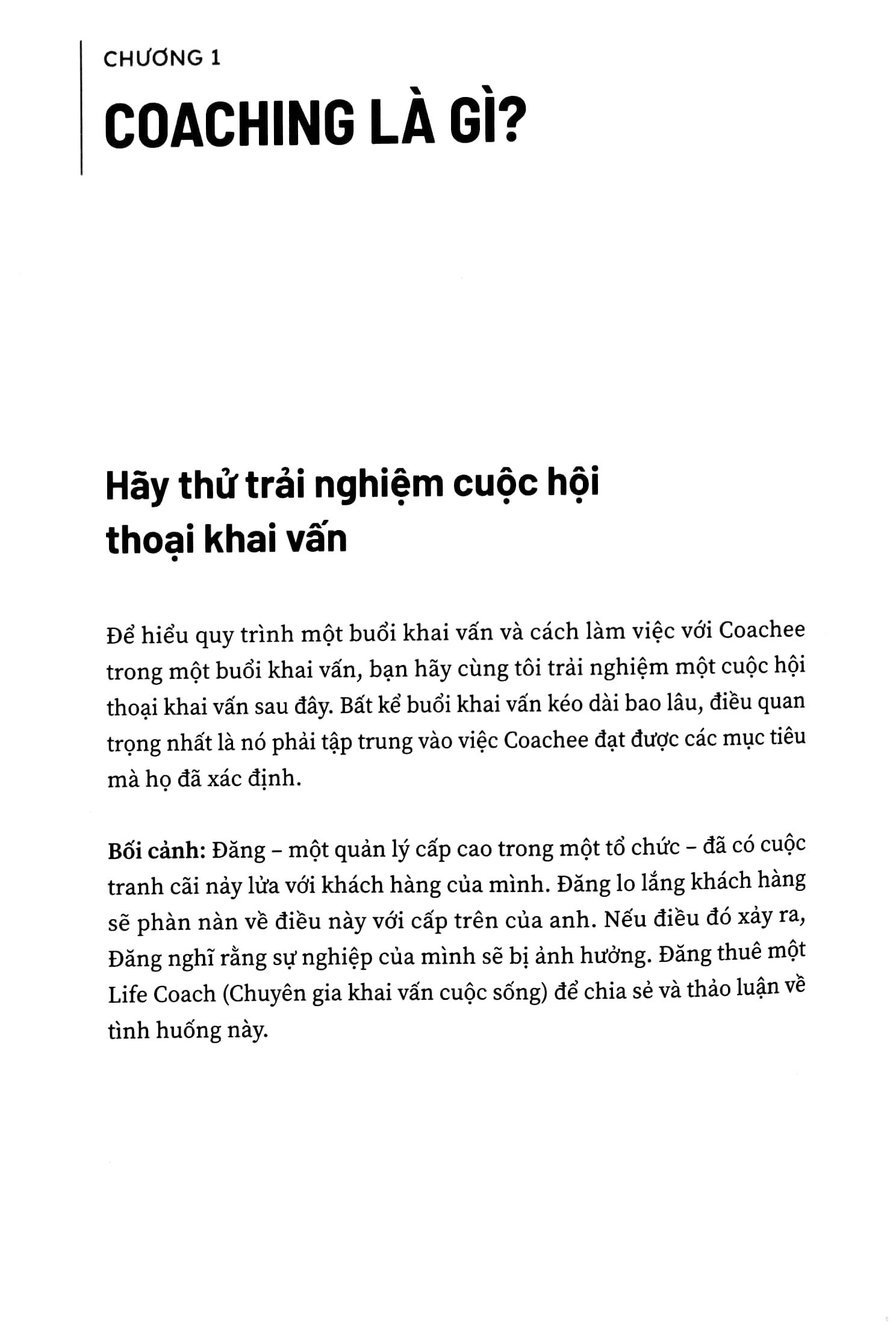 Coach - Khởi Nghiệp Độc Lập Bằng Kỹ Năng Khai Vấn