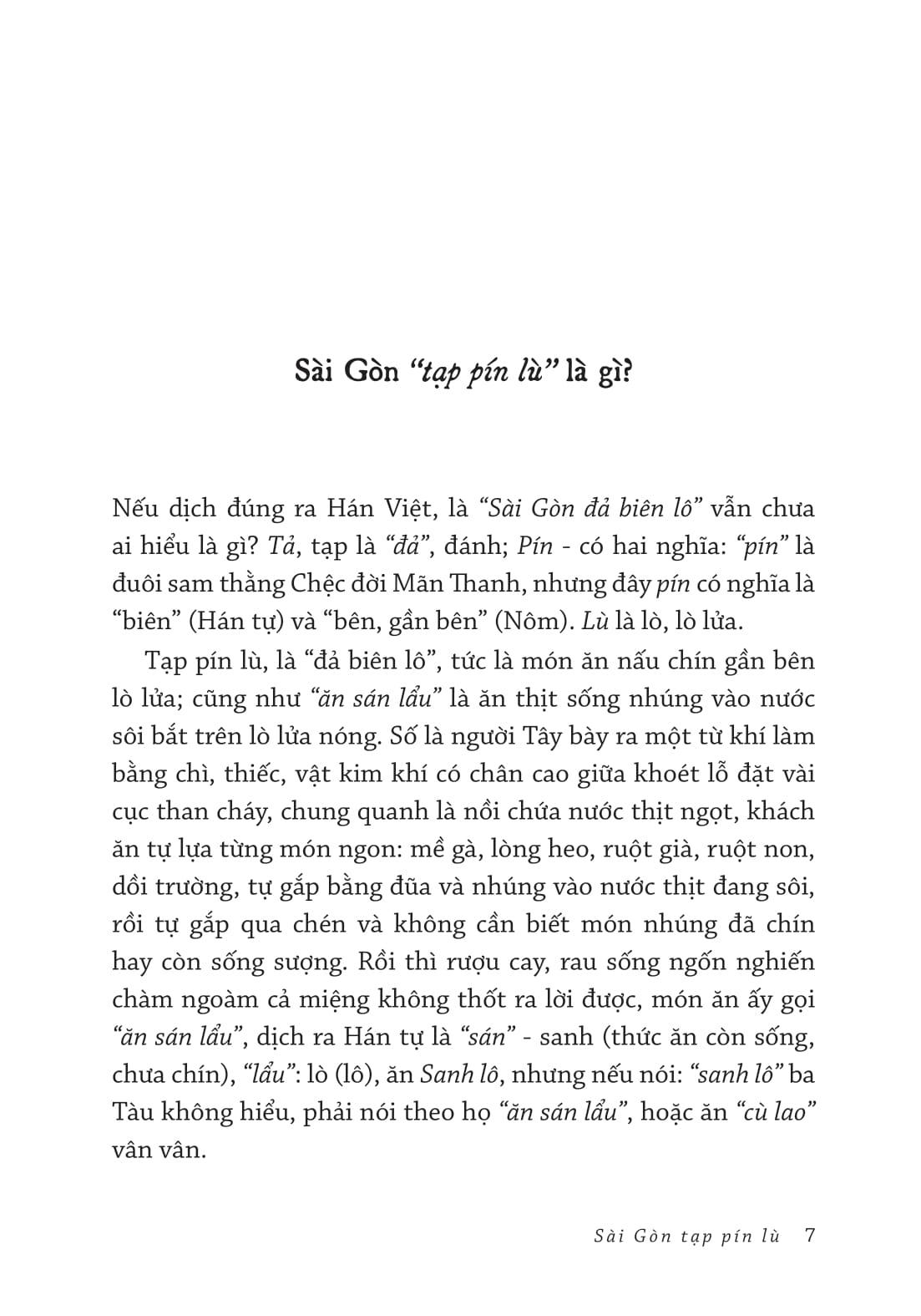 Sách - Sài Gòn Tạp Pín Lù