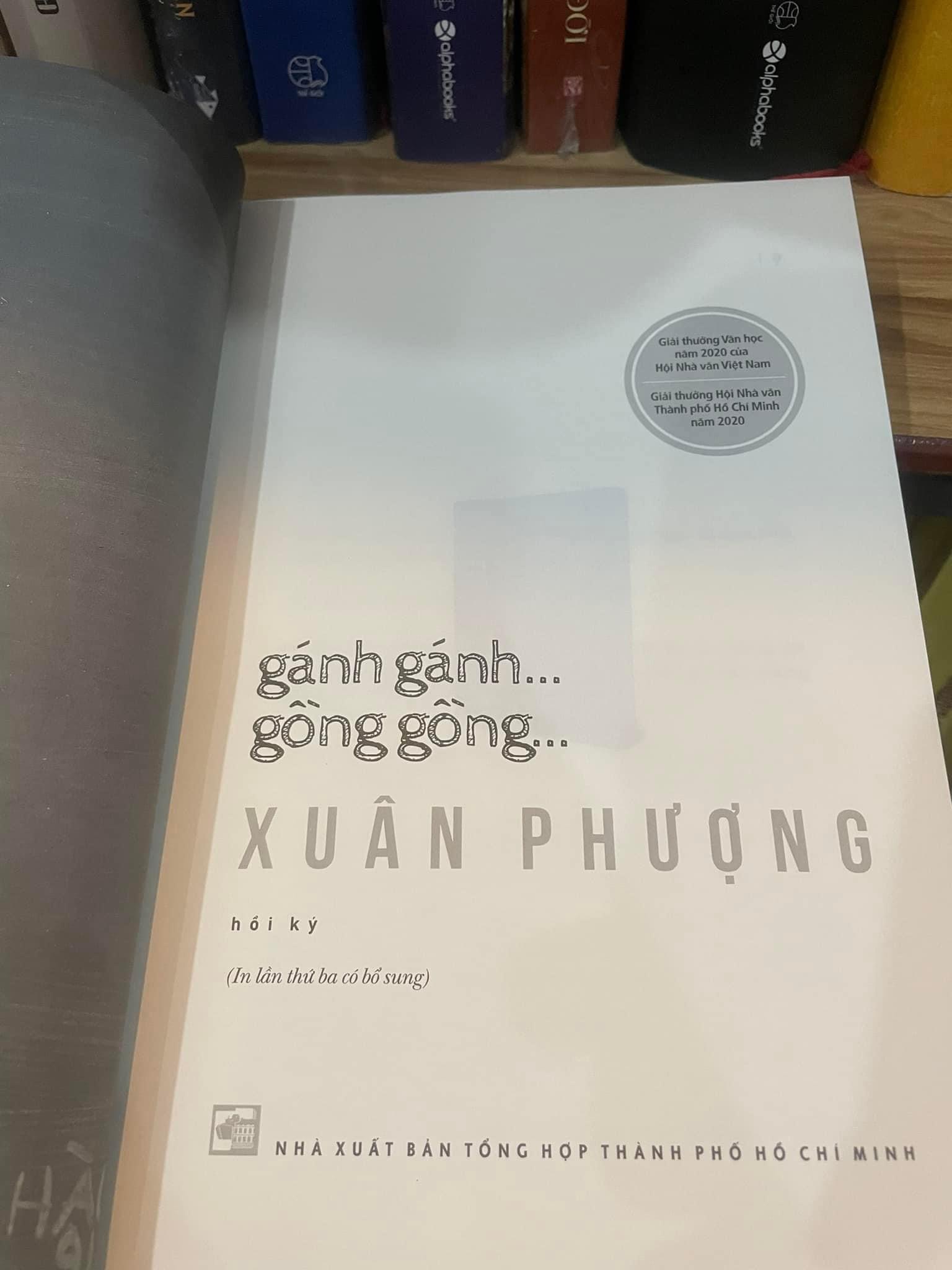 Combo 2c tác giả Xuân Phượng: Gánh gánh gồng gồng và Khắc đi khắc đến