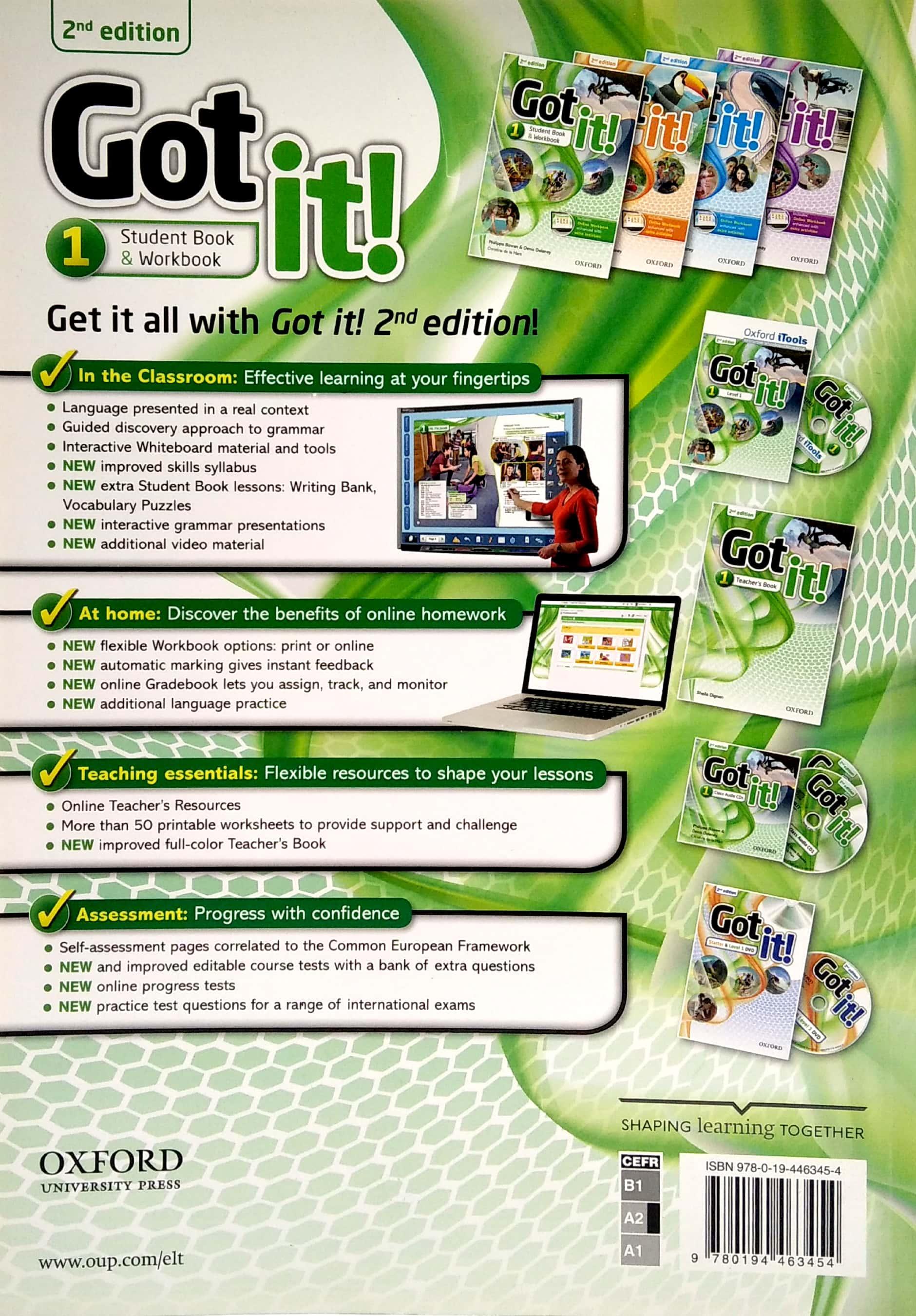 Got it: Level 1: Students Pack with Digital Workbook