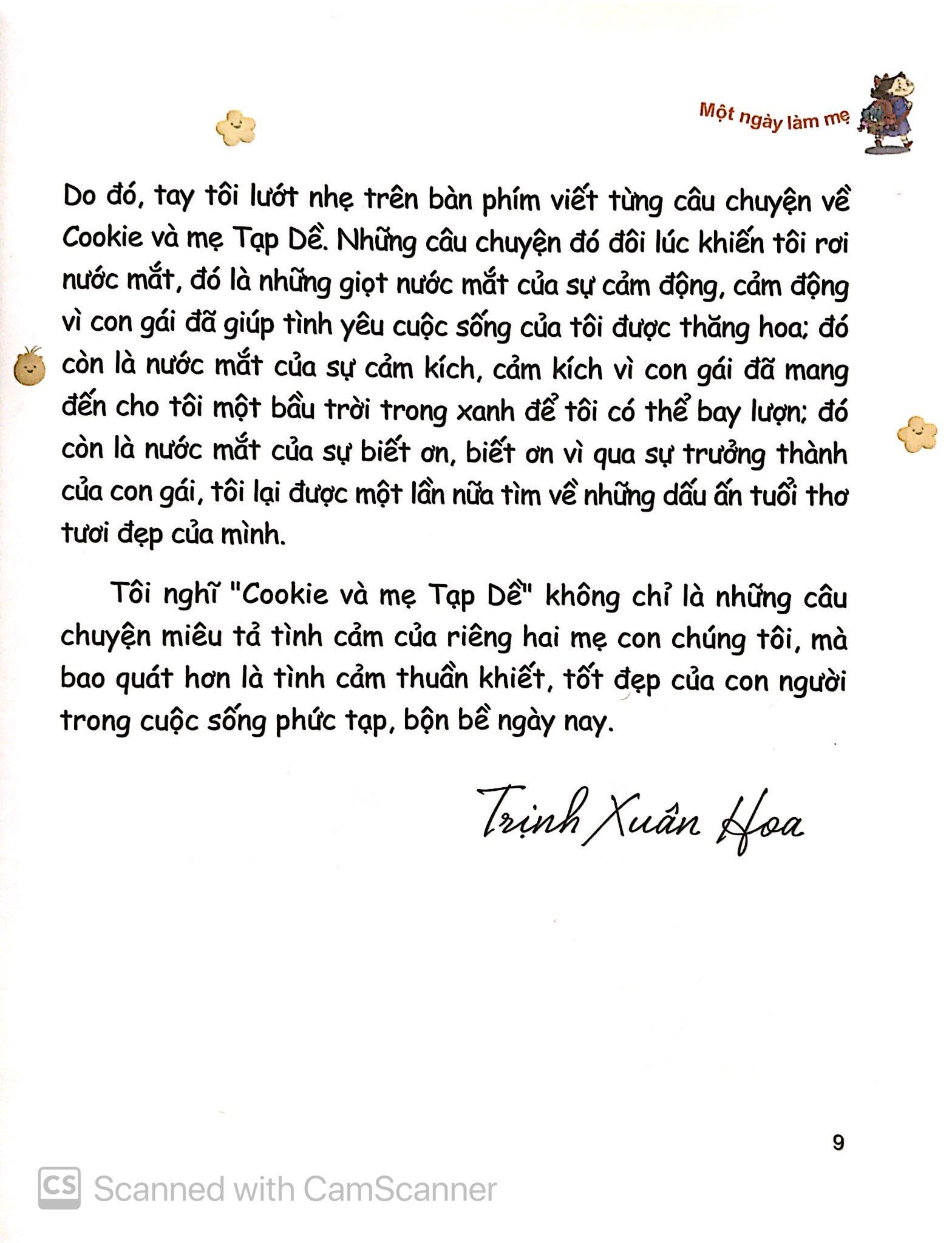 Cookie Và Mẹ Tạp Dề - Một Ngày Làm Mẹ