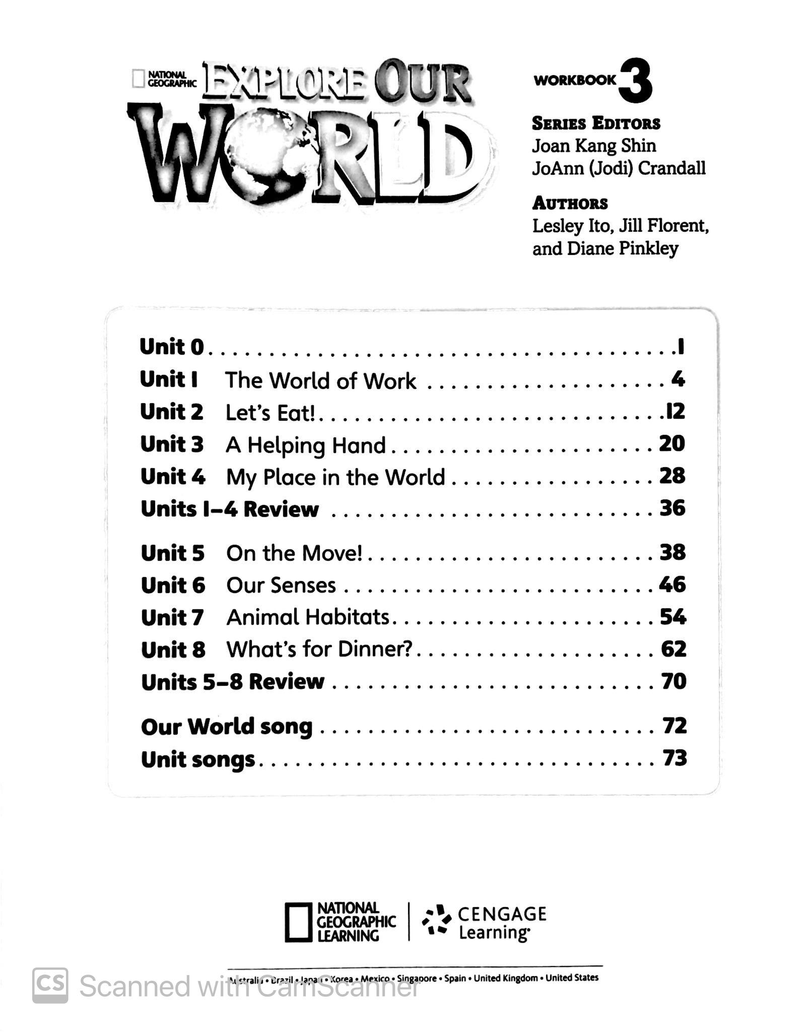 Explore Our World AME 3 - Workbook