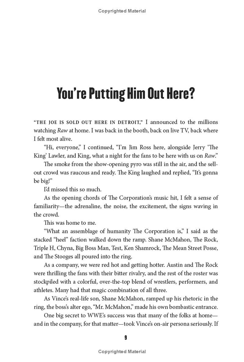 Under The Black Hat: My Life In The WWE And Beyond
