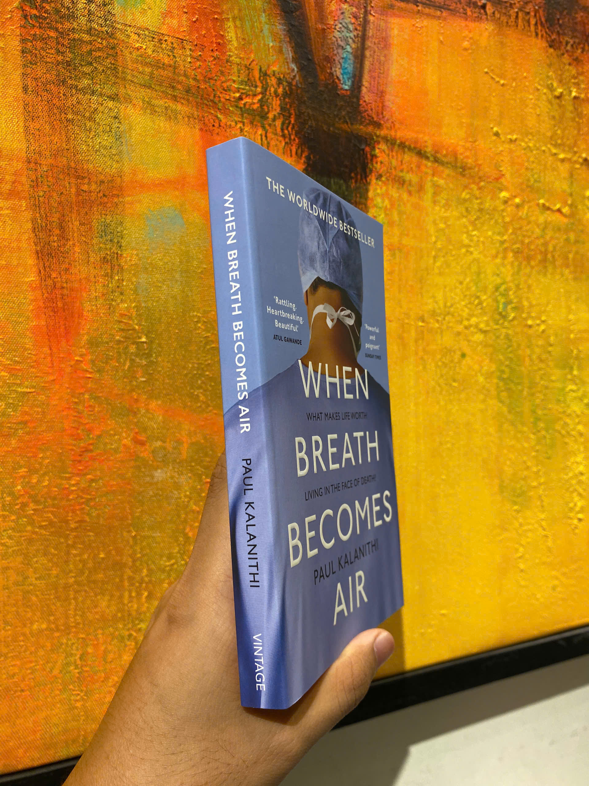 Sách - When Breath Becomes Air: Pulitzer Prize Finalist (THE MILLION COPY BESTSELLER) by Paul Kalanithi / Nonfiction / Memoir / Biography