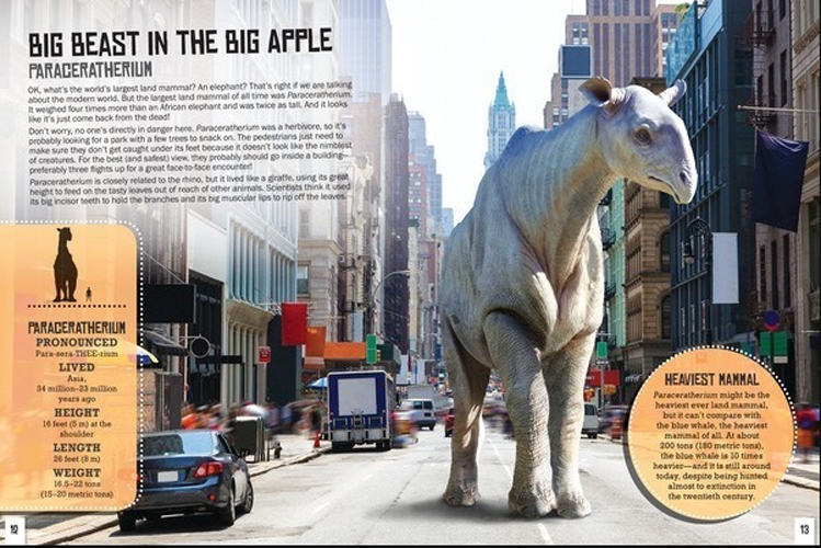 Sách tiếng Anh - If Prehistoric Beasts Were Here Today : Earth