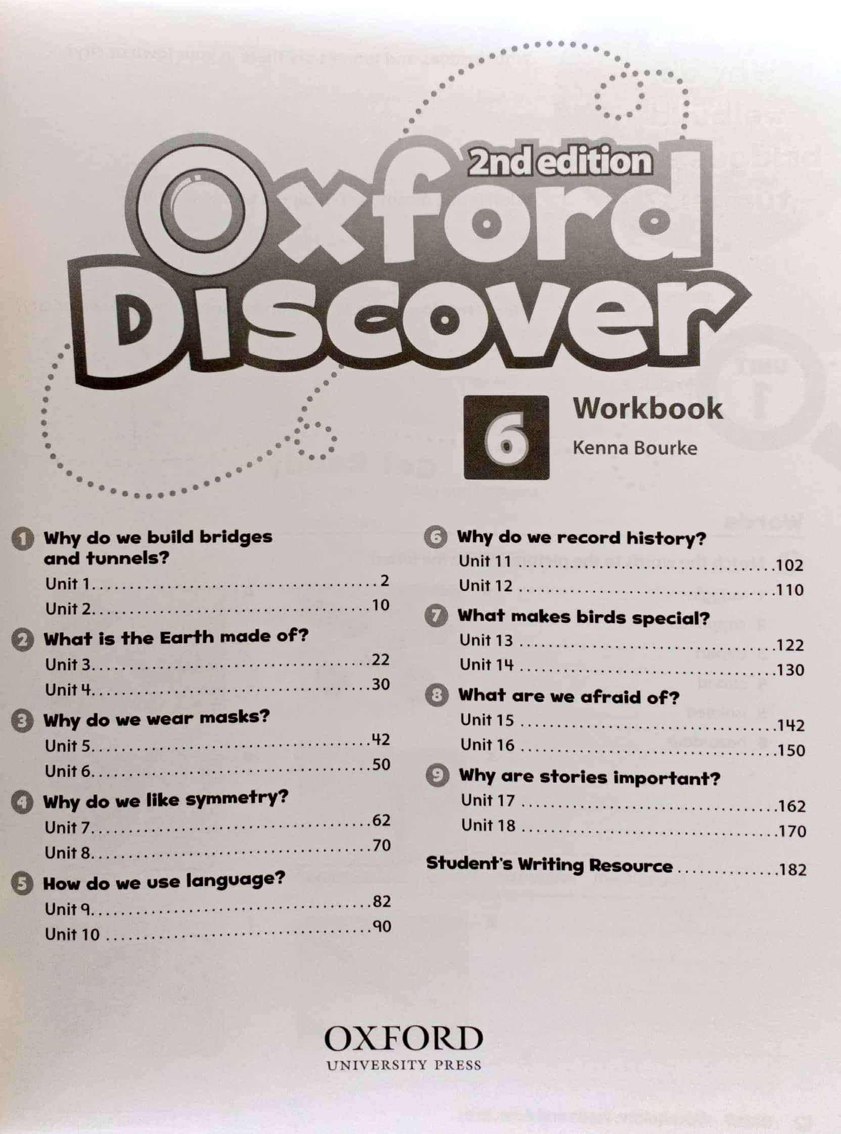 Oxford Discover 2nd Edition: Level 6: Workbook With Online Practice