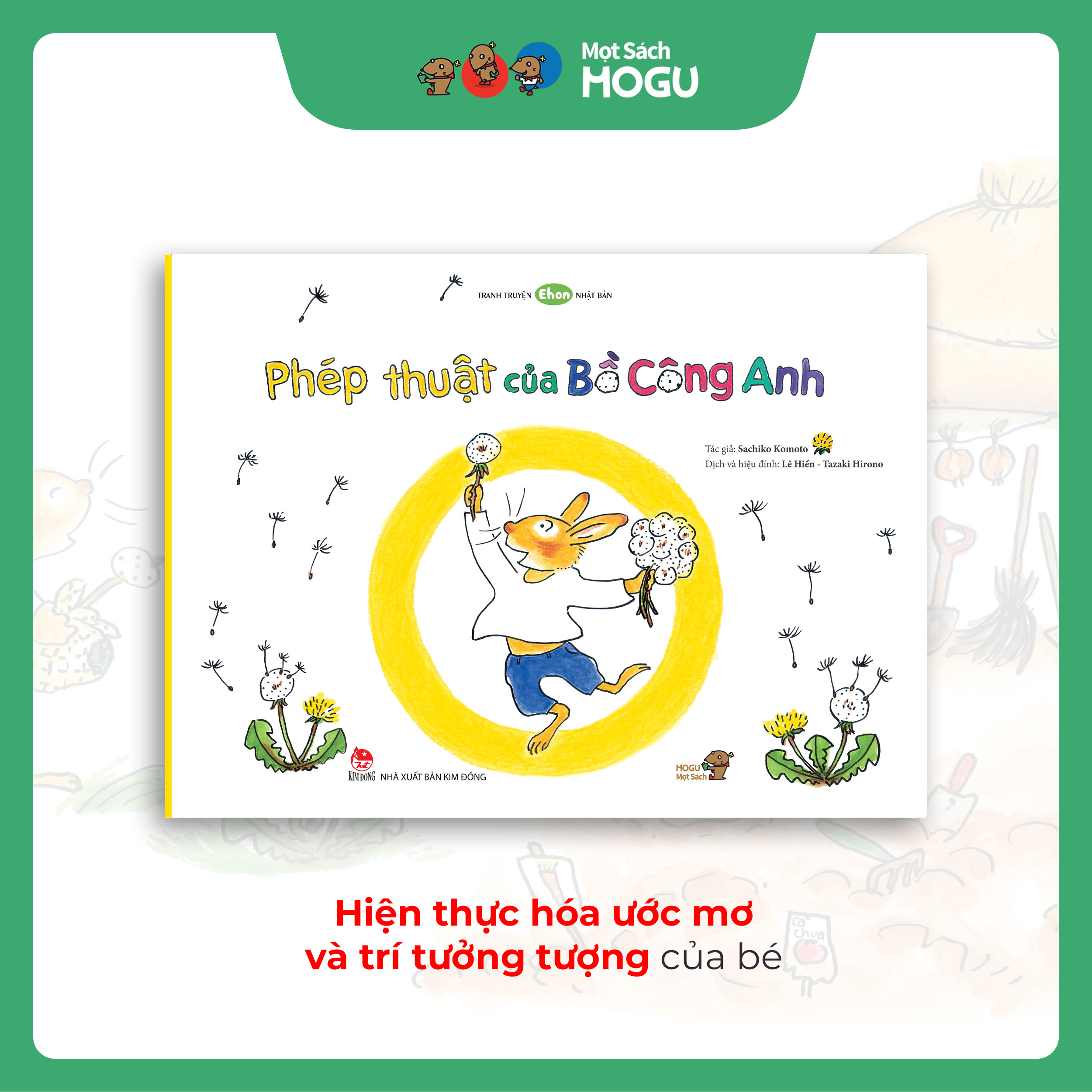 Truyện Ehon bé 3-4-5 tuổi - Bộ 4 cuốn Phép màu diệu kỳ
