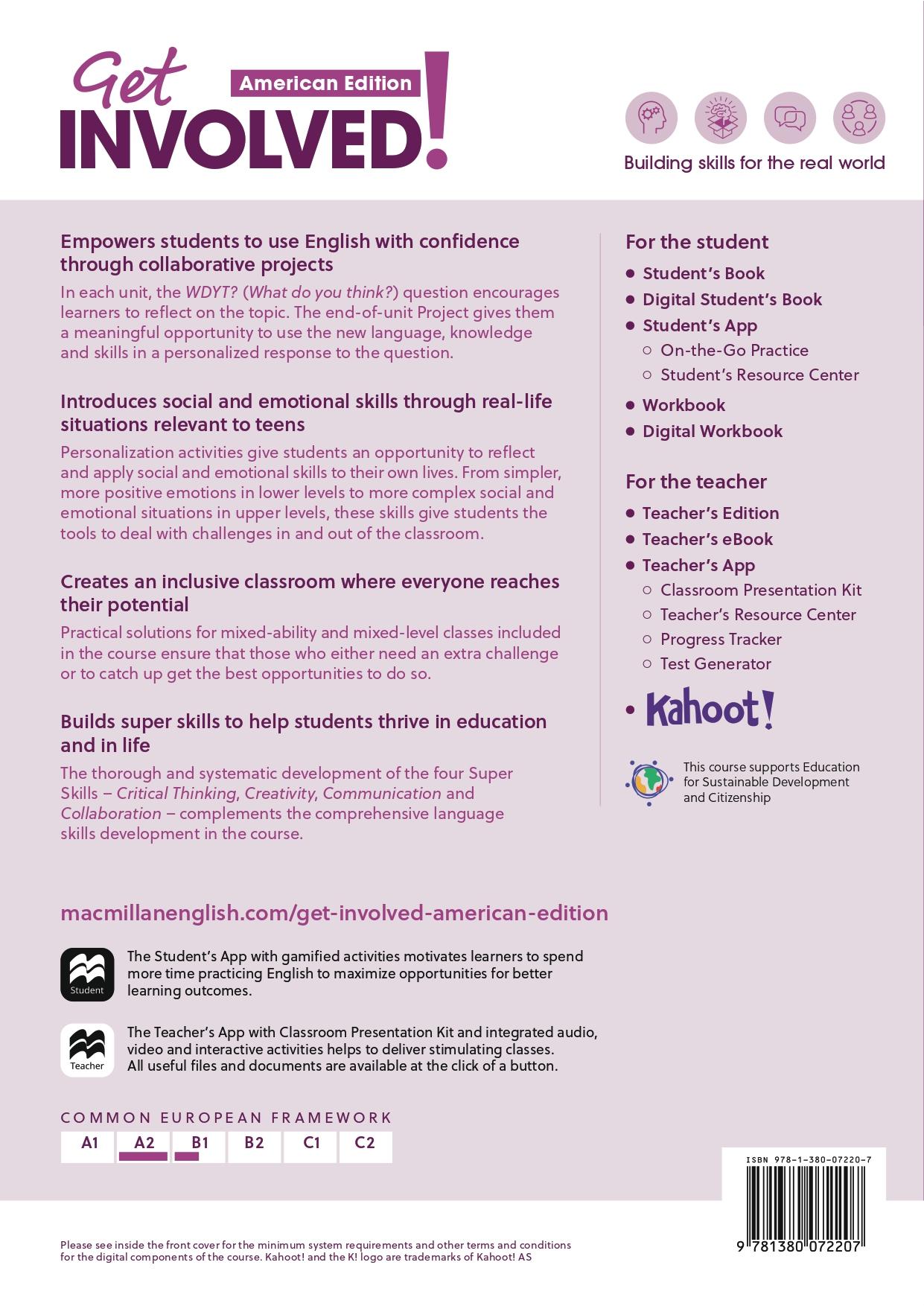 Get Involved! American Edition Level 2 Workbook And Digital Workbook