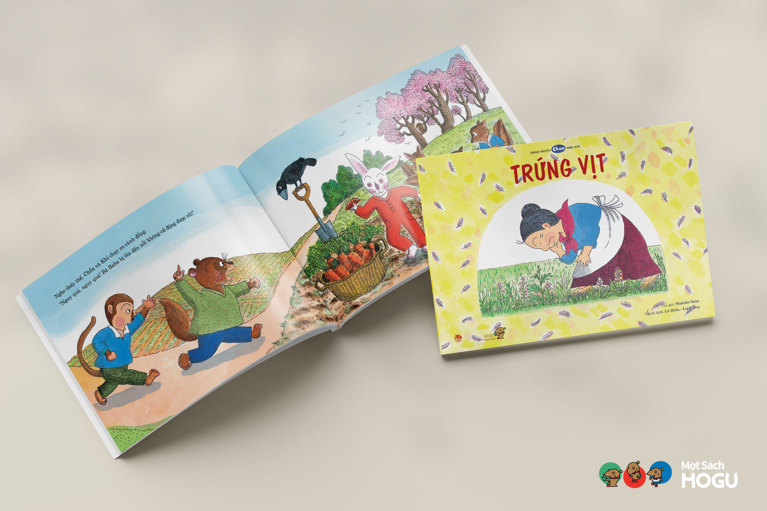Truyện Ehon bé 3-4-5 tuổi - Trứng vịt