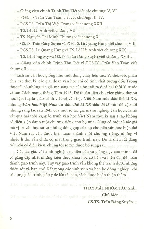 Văn Học Việt Nam Từ Đầu Thế Kỉ XX Đến 1945