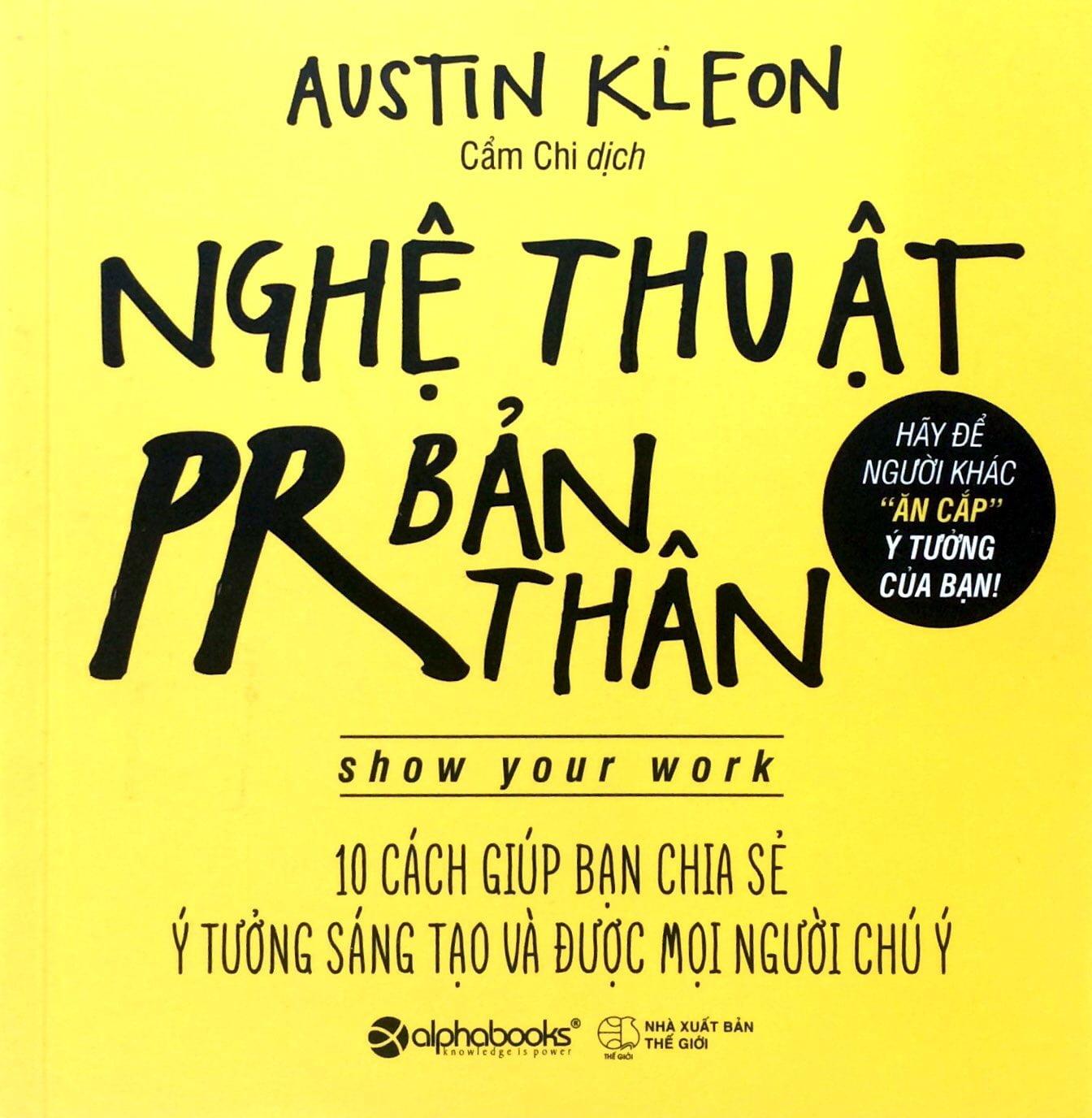 Nghệ Thuật PR Bản Thân (Tái Bản 2018)