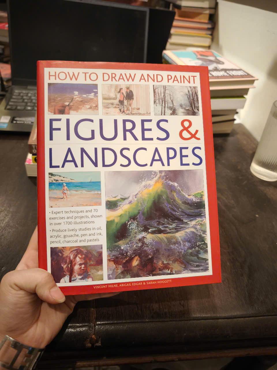 Sách - How to Draw and Paint Figures & Landscapes by Vincent Milne - Expert Techniques, and 70 Exercises