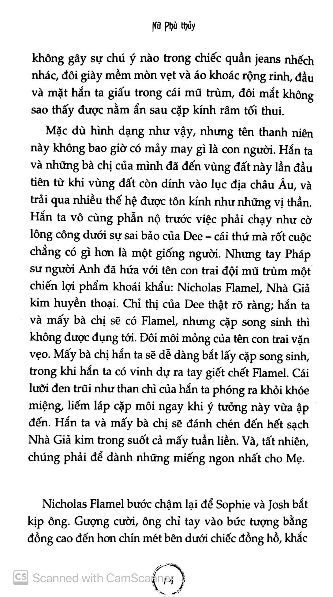 Bí Mật Của Nicholas Flamel - Nữ Phù Thủy (Tái Bản 2017)