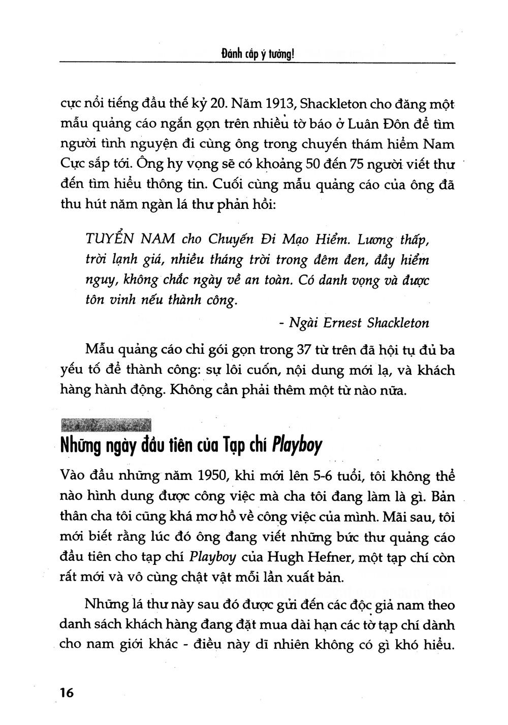 Đánh Cắp ý Tưởng (Tái Bản)