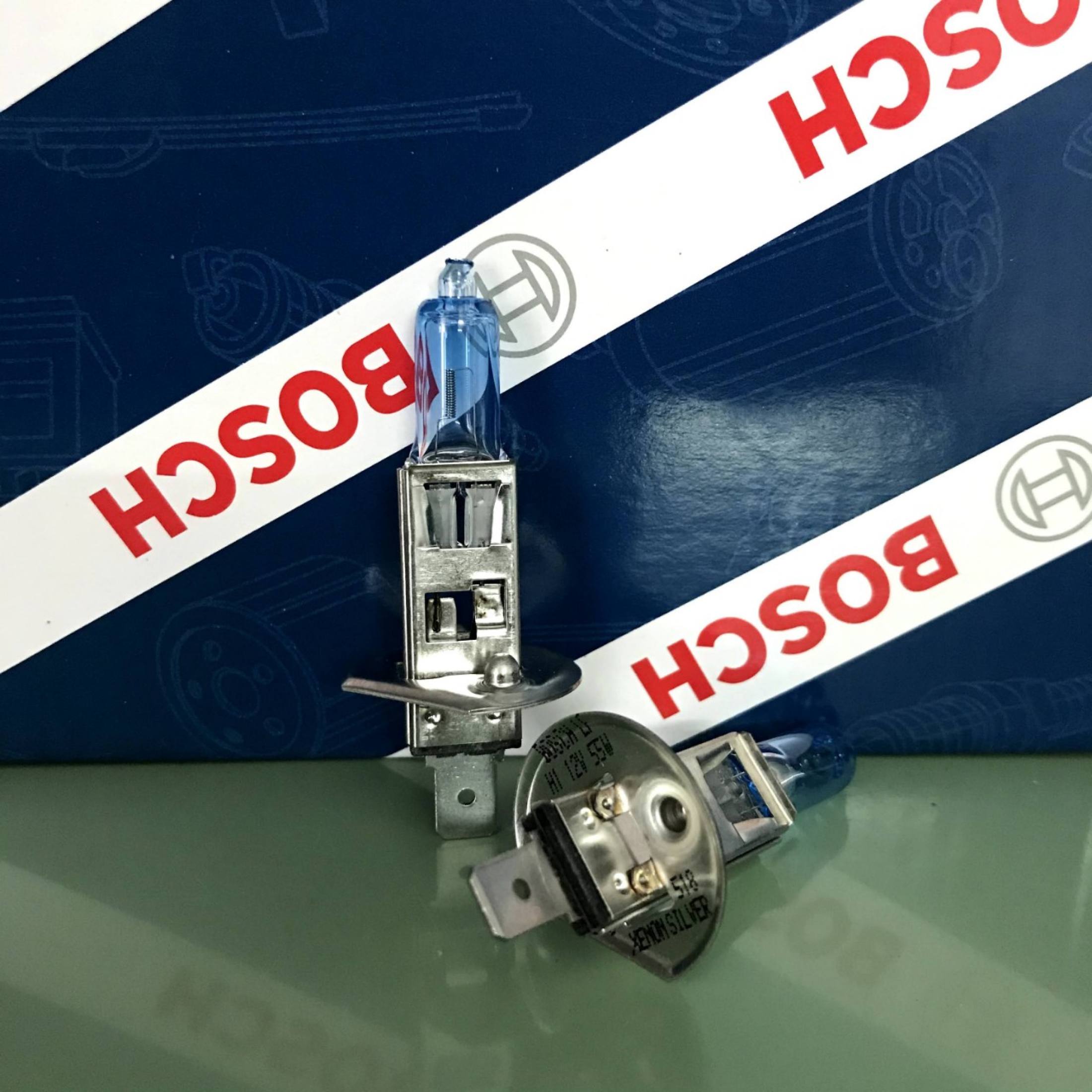 Bóng Đèn Xenon Bosch H1 12V 55W Xennon Silver (Vỉ 1 Bóng)