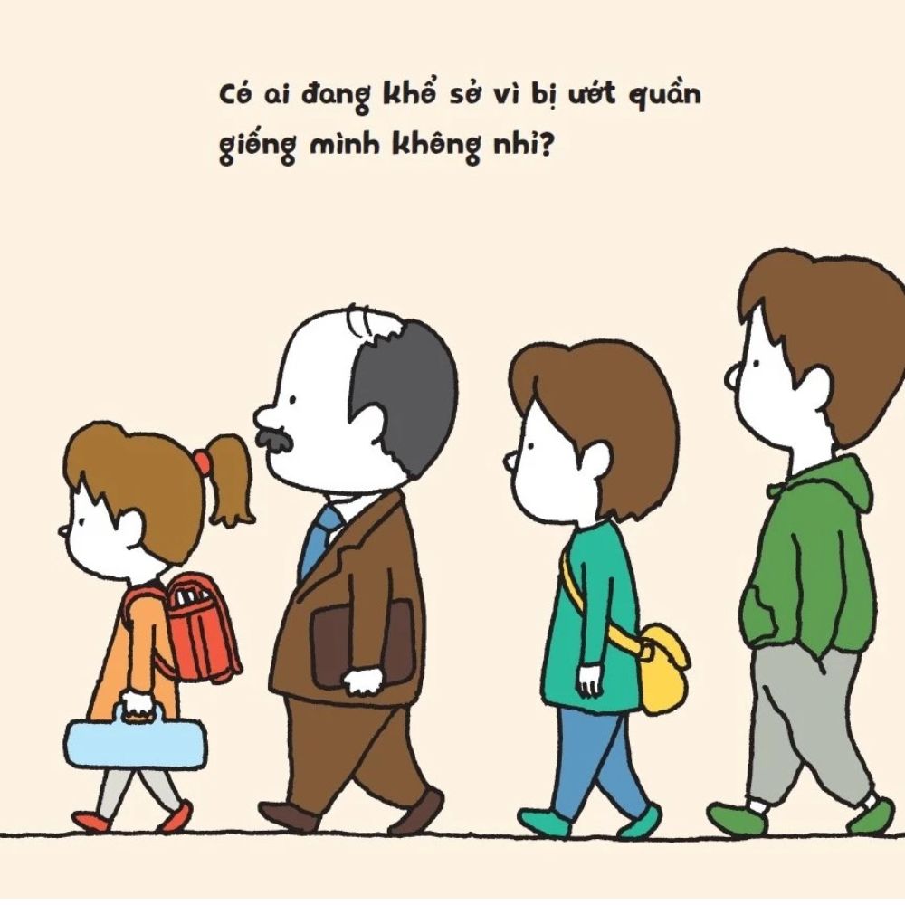 Ehon - Mình Bị Ướt Quần Chút Xíu Lúc Đi Tè