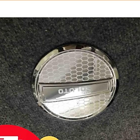 ỐP NẮP BÌNH XĂNG MẠ CROM CAO CẤP DÀNH CHO Kia SOLUTO 2019-2020 -2021