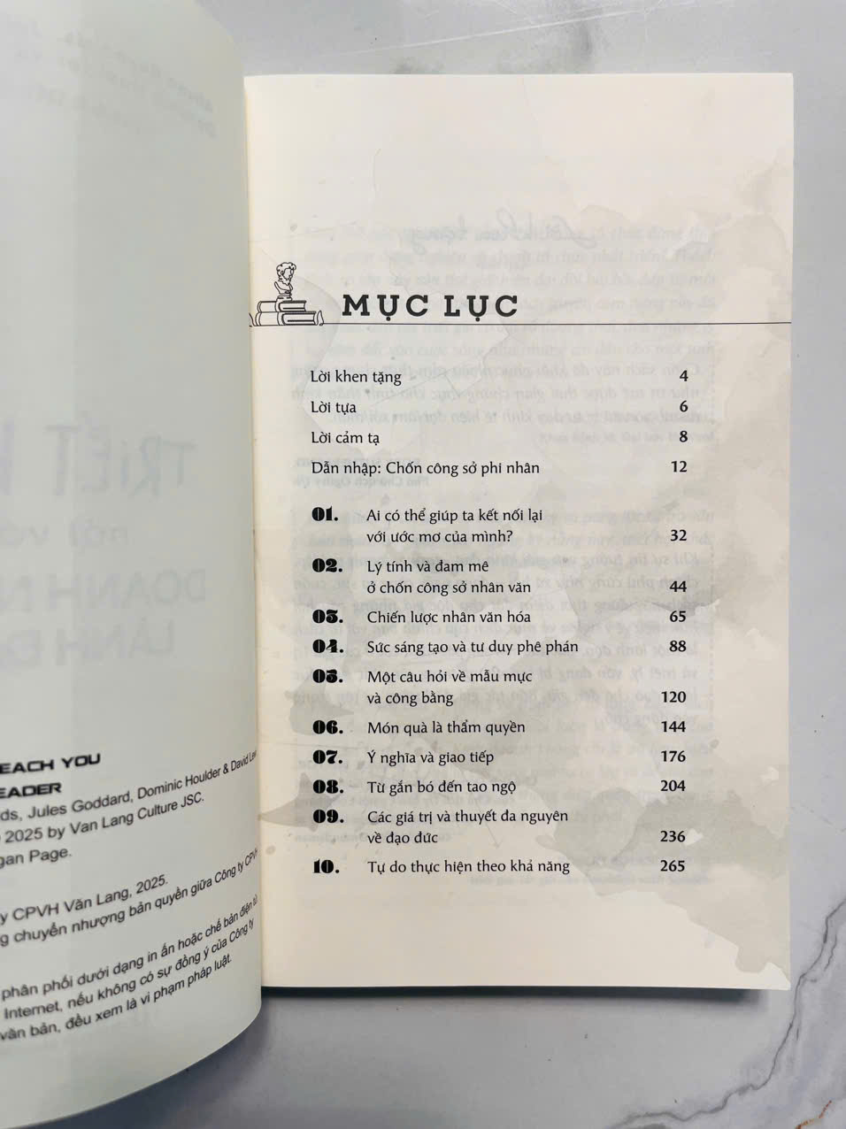 Triết Học Nói Với Doanh Nhân Lãnh Đạo