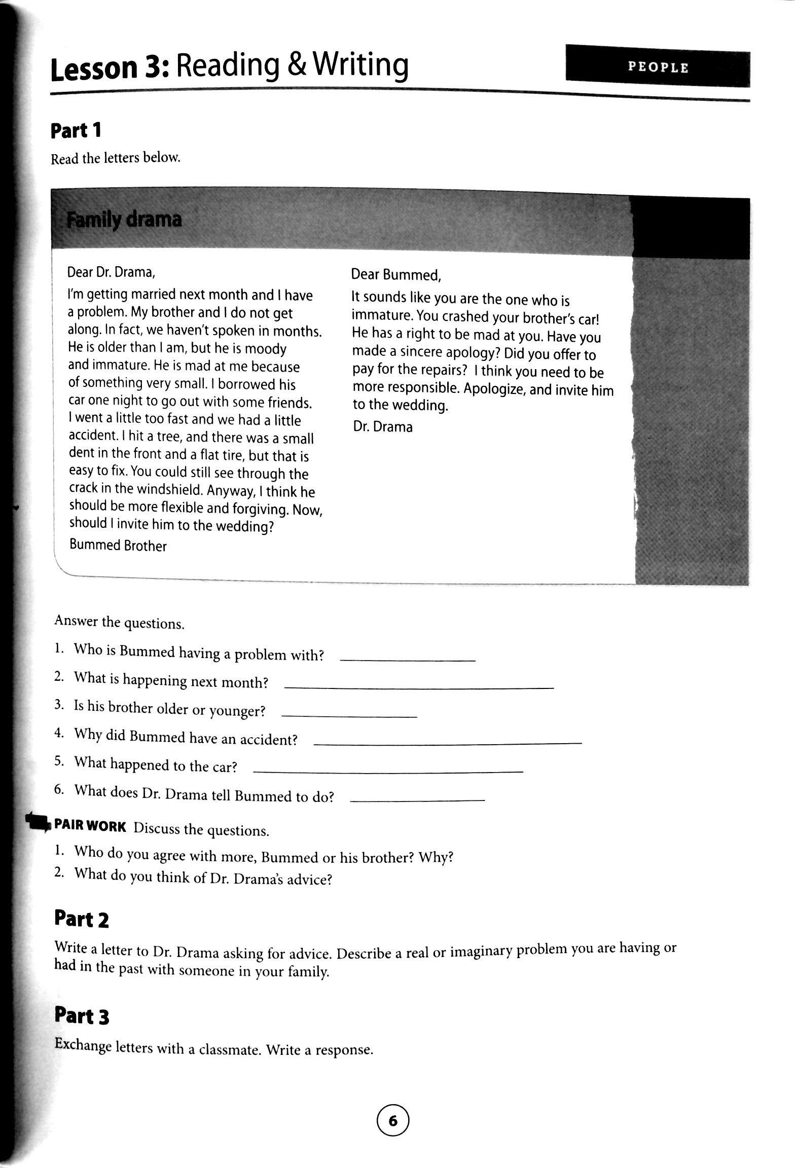 Speak Now 3 Workbook