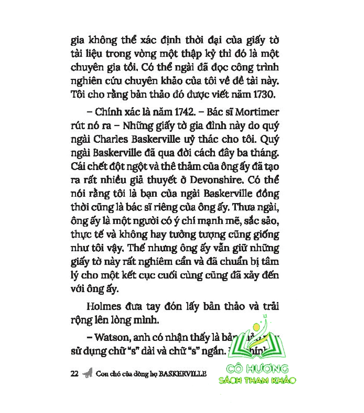 Sách - Con chó của dòng họ BASKERVILLE (bìa mềm)