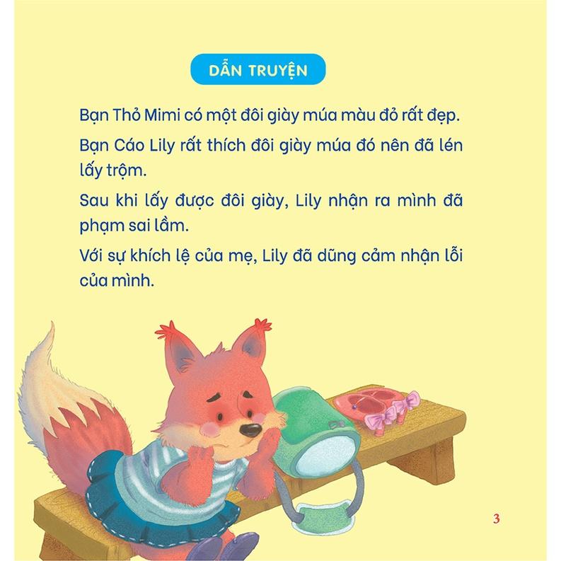 Bồi Dưỡng Tính Cách Cho Bé EQ IQ (2-8 Tuổi) - Dạy Trẻ Biết Xin Lỗi (Song Ngữ Anh - Việt)