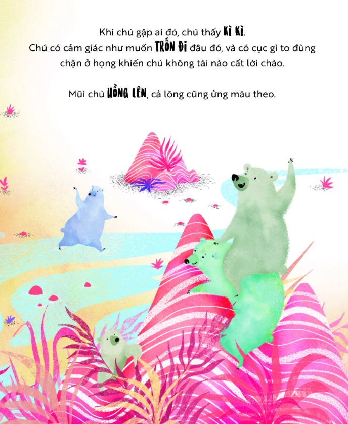 Khu Rừng Cảm Xúc: Nhút Nhát Như Gấu Trắng