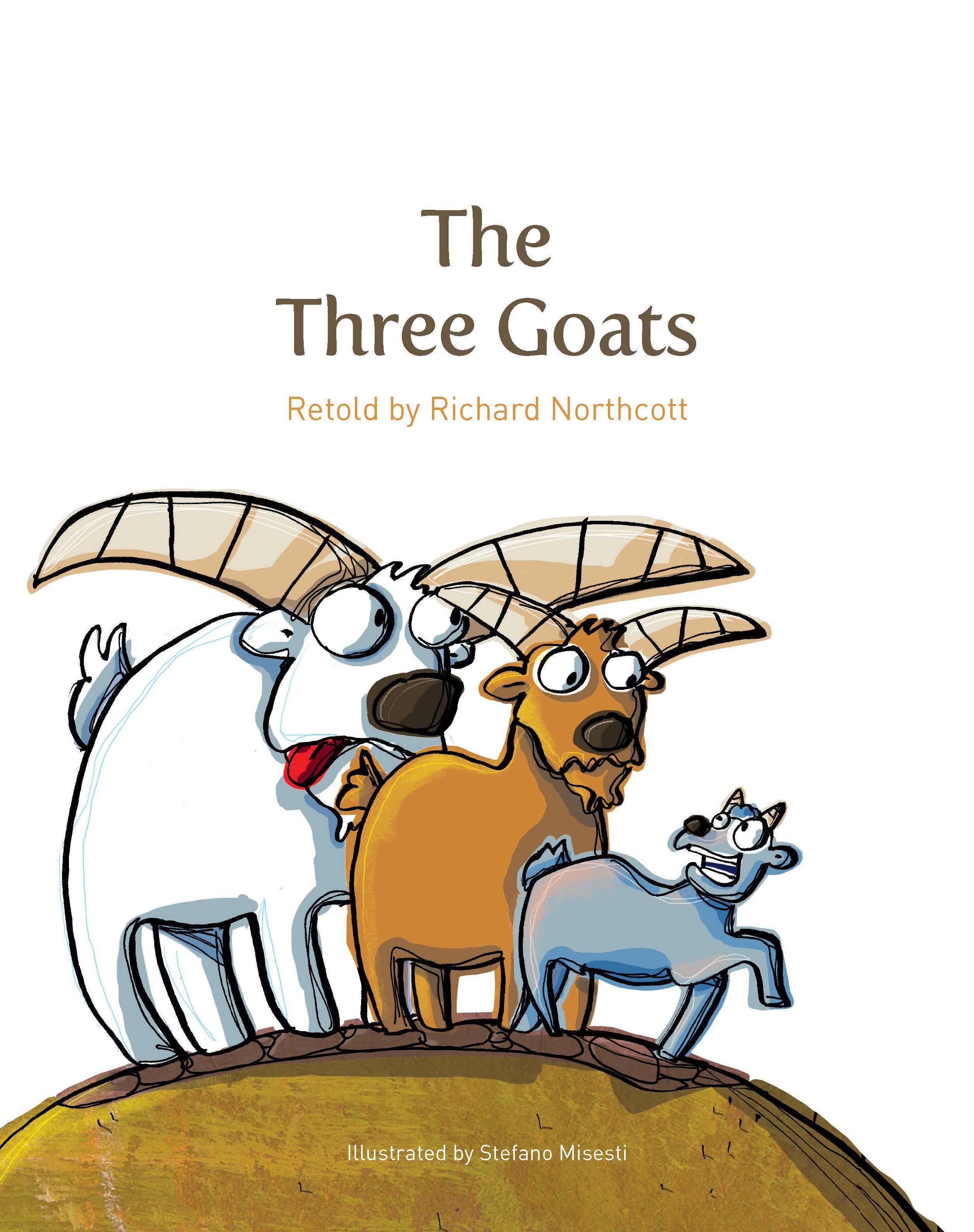 Sách - Dtpbooks - Helbling Young Reader - The Three Goats