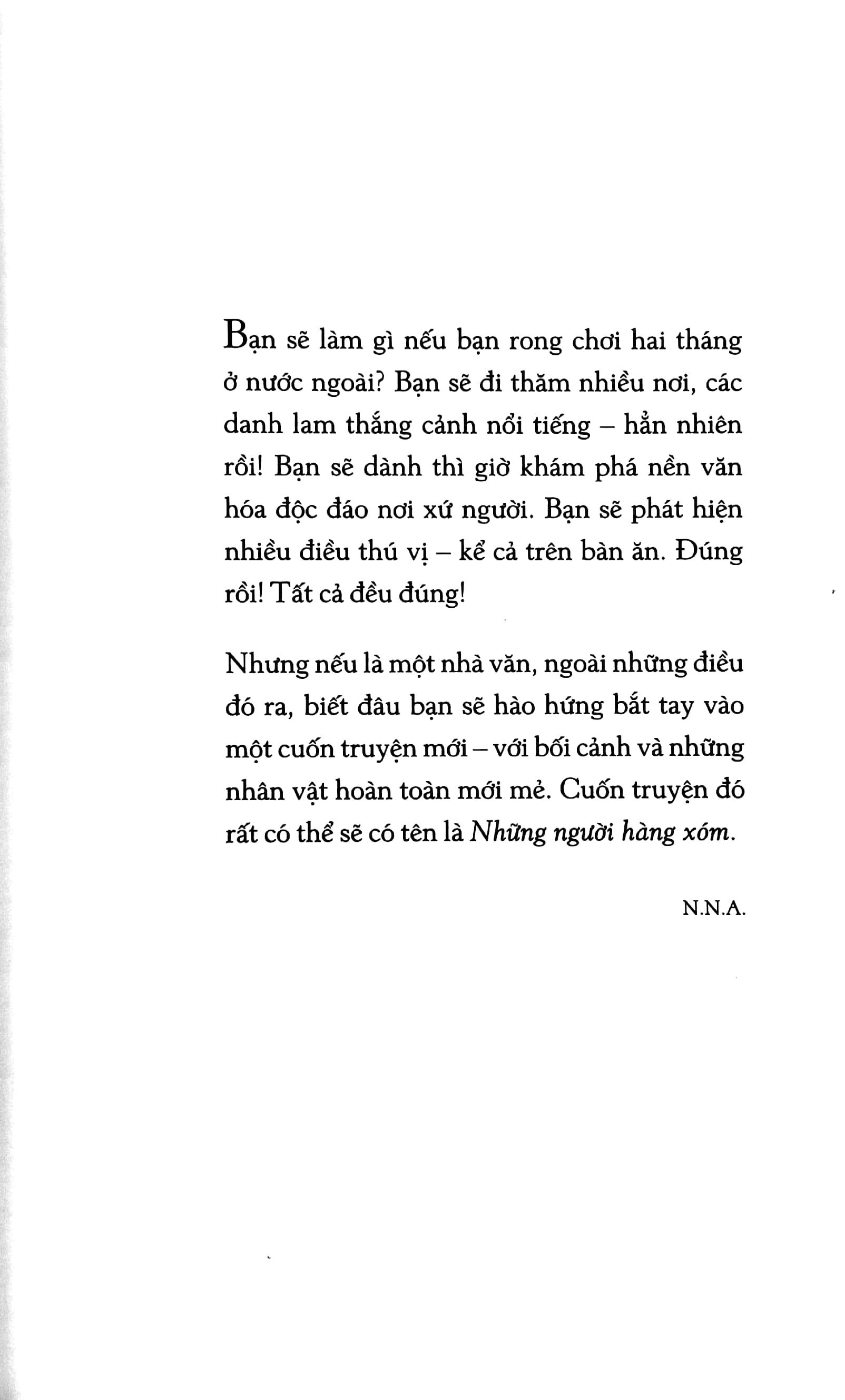 Những Người Hàng Xóm - Tặng Kèm Bookmark + Thẻ Treo Bằng Nhựa Dẻo Xinh Xắn (1 Trong 5 Mẫu Ngẫu Nhiên)