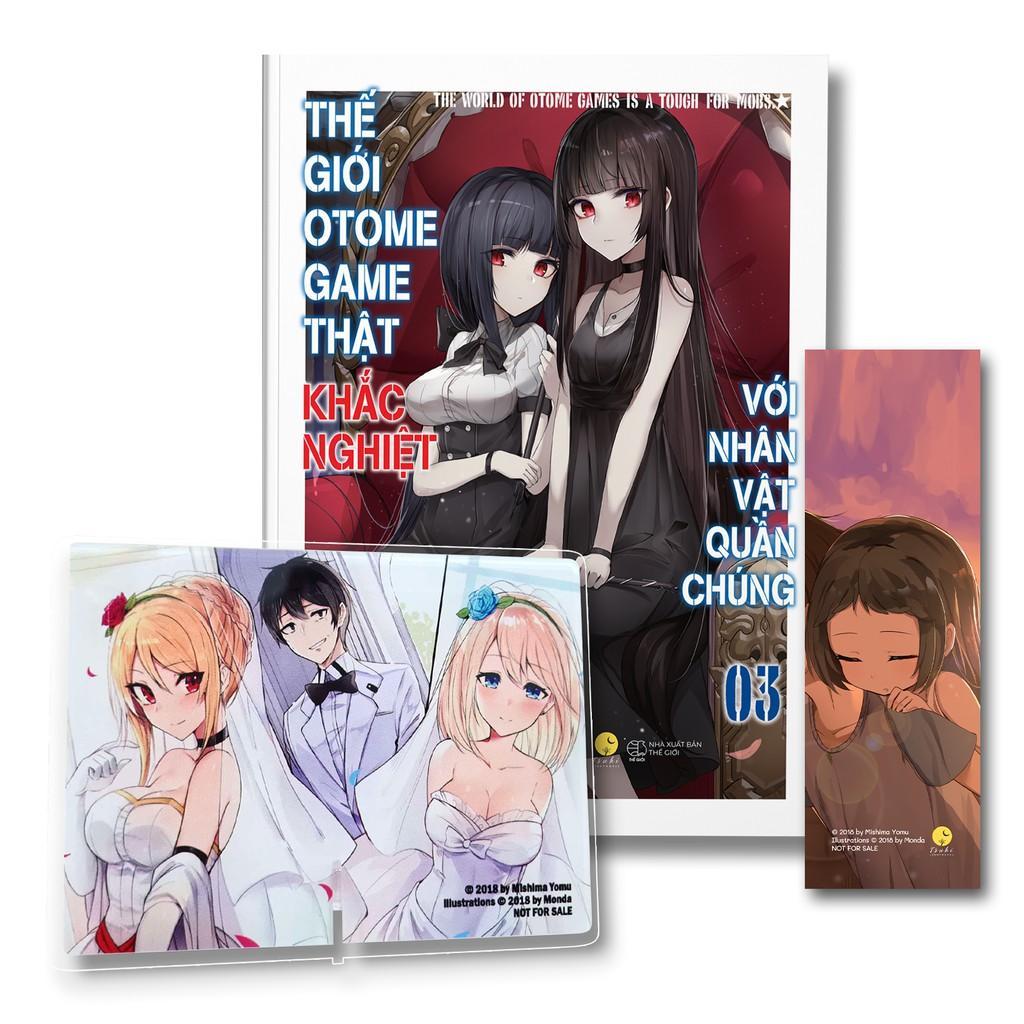 Sách Thế Giới Otome Game Thật Khắc Nghiệt Với Nhân Vật Quần Chúng (Tập 3) - Bản Quyền, Bản đặc biệt