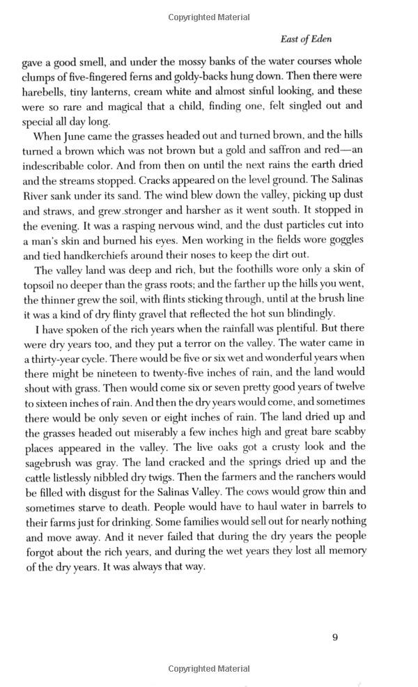 East of Eden